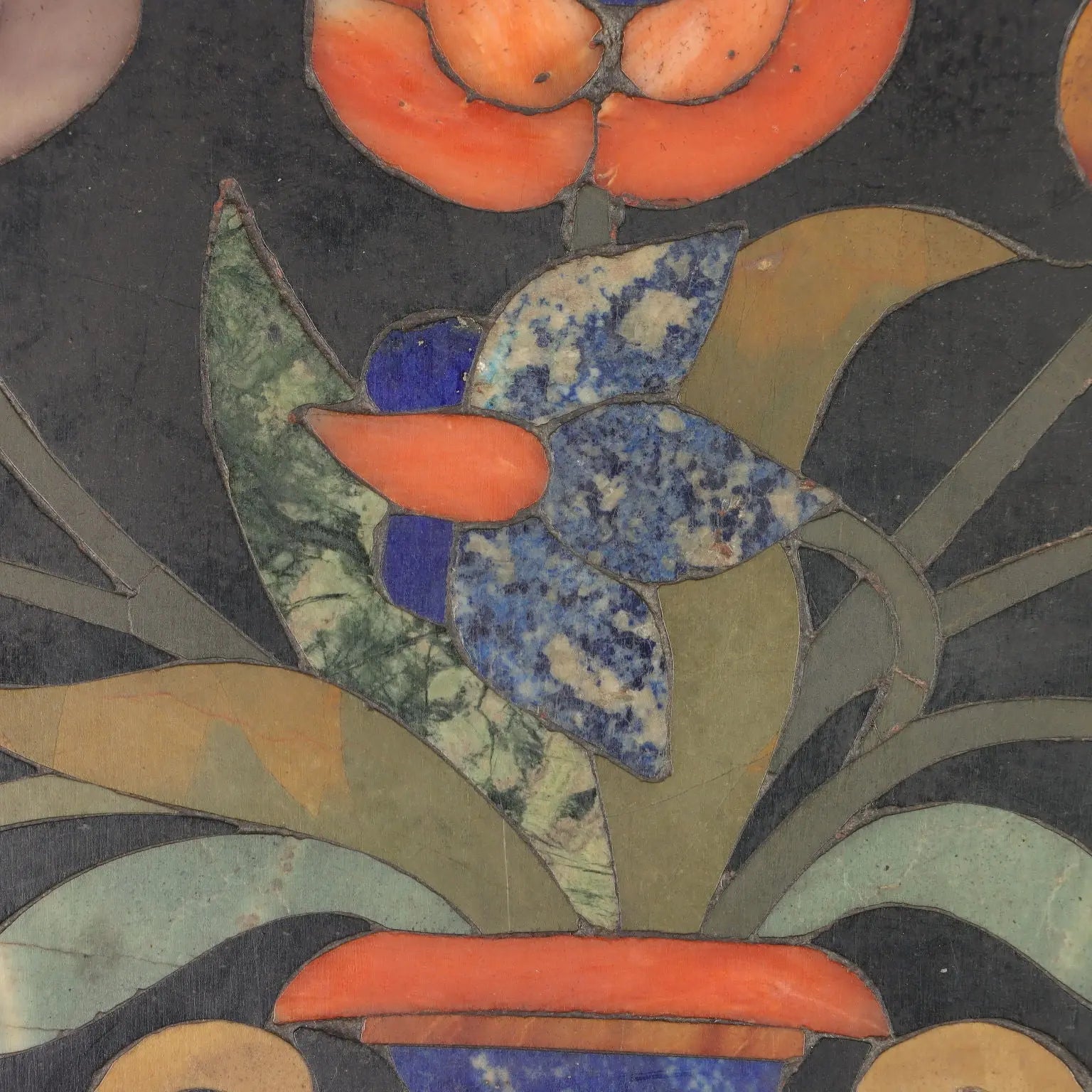 Antique Tiles Precious Stones Florence XVII Century