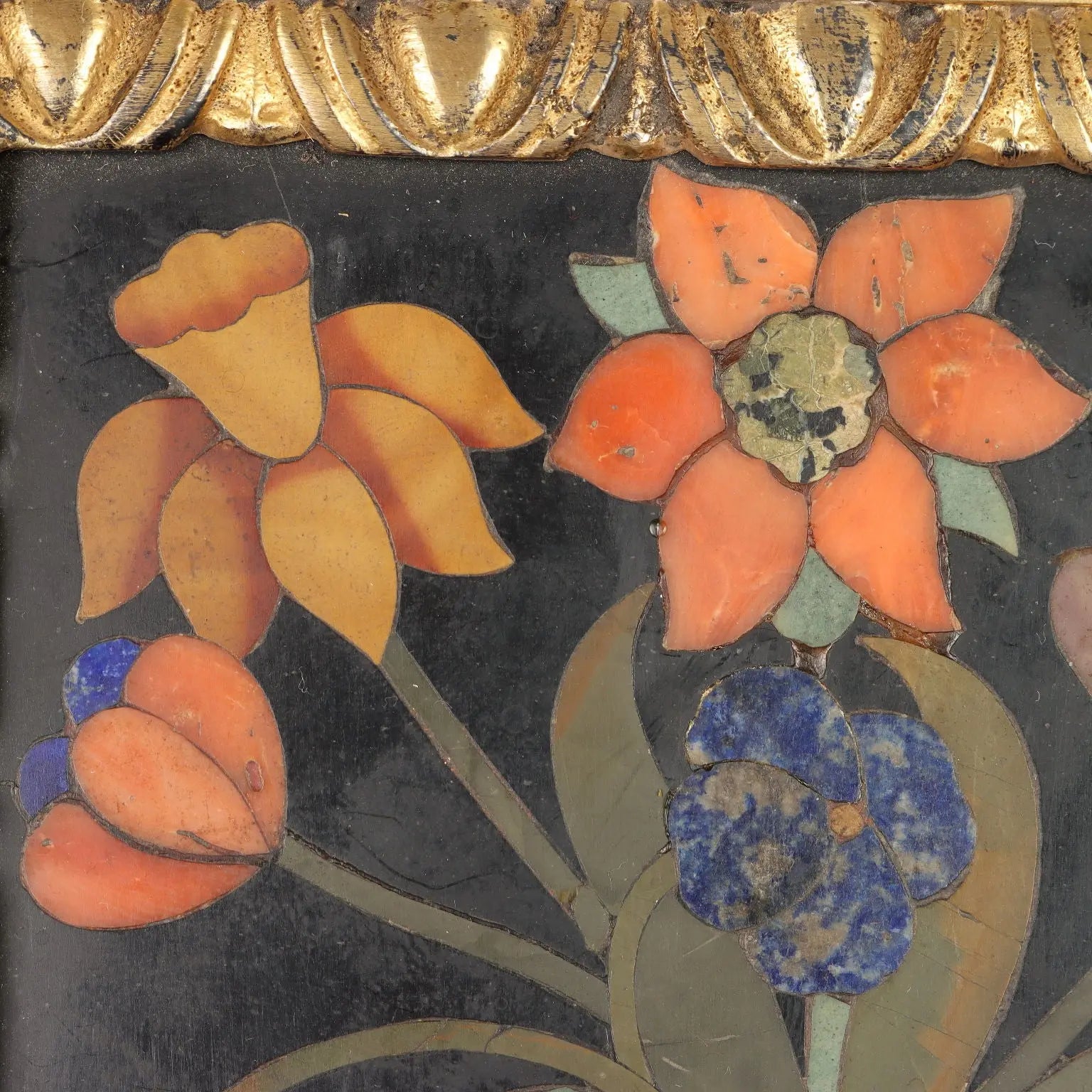 Antique Tiles Precious Stones Florence XVII Century