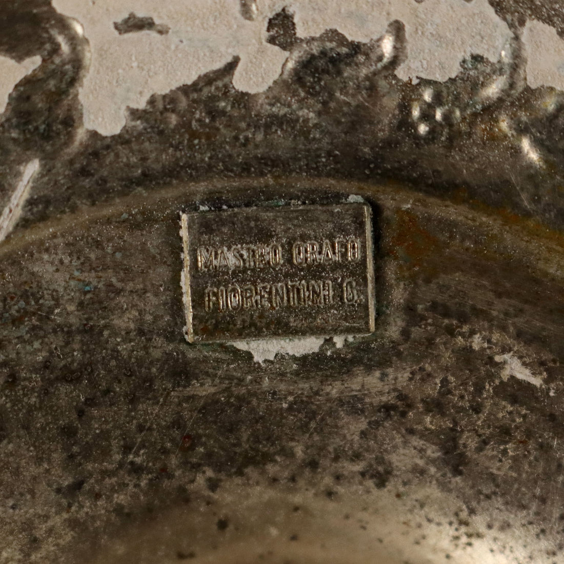 Vintage Fruit Stand Le Argenterie di Milano G. Fiorentini XX Century - Italy, Mid XX Century ca. | Antiques  Fancy Goods