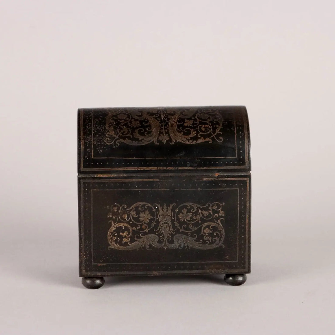 Antique Jewelry Casket Neo-Renaissance Iron Italy XIX Century - Italy, Late XIX Century | Antiques | Fancy Goods