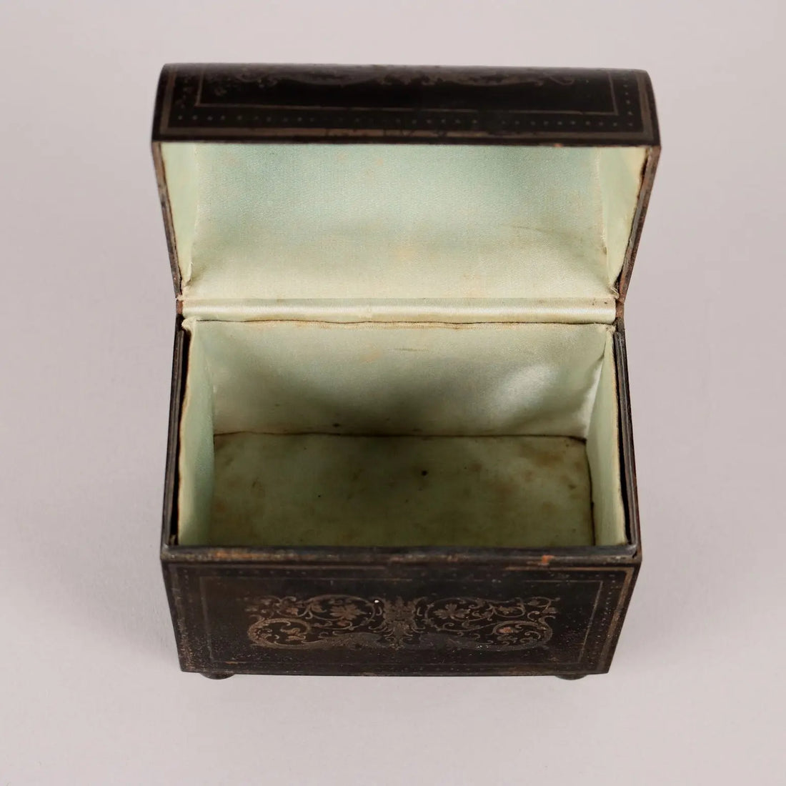 Antique Jewelry Casket Neo-Renaissance Iron Italy XIX Century - Italy, Late XIX Century | Antiques | Fancy Goods