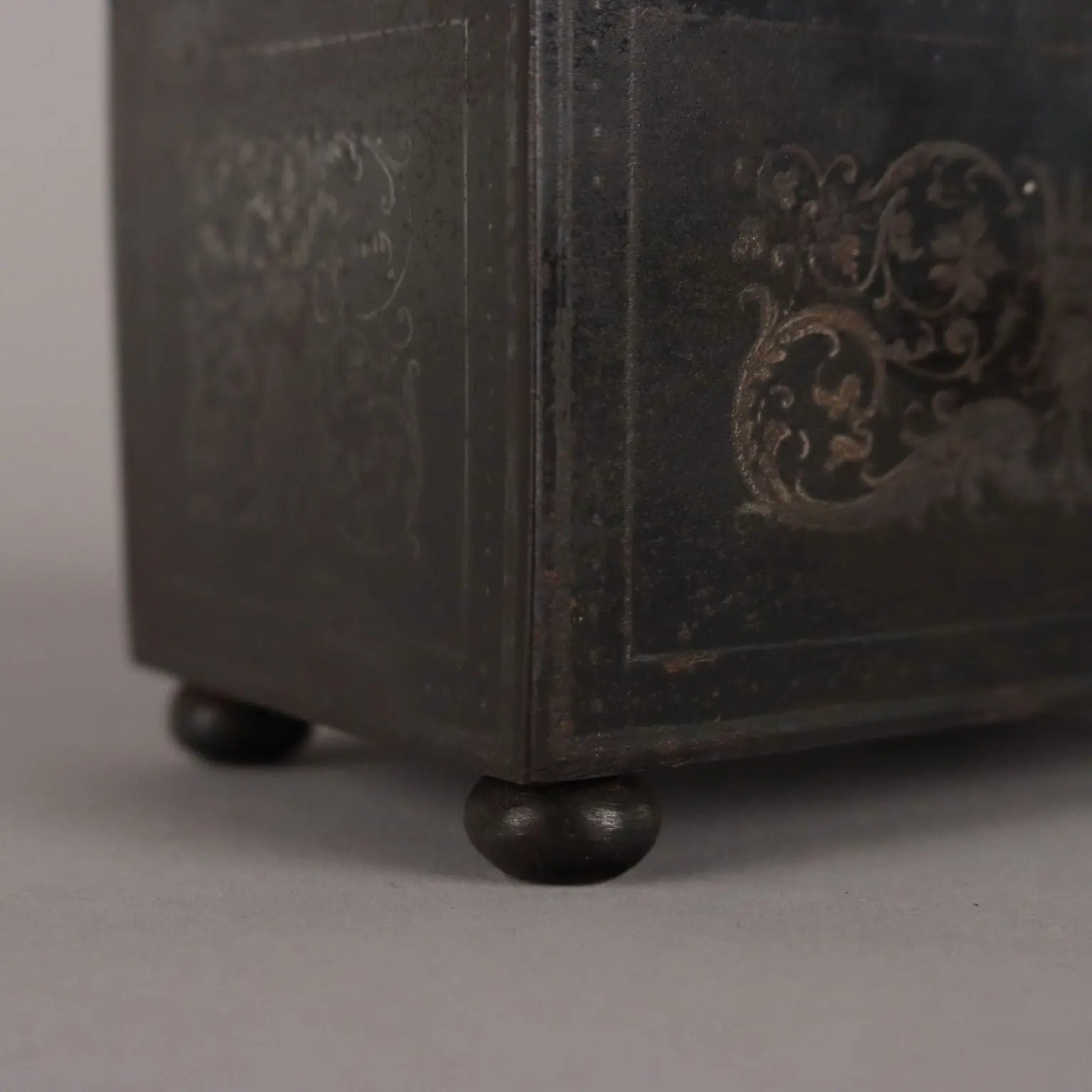 Antique Jewelry Casket Neo-Renaissance Iron Italy XIX Century - Italy, Late XIX Century | Antiques | Fancy Goods