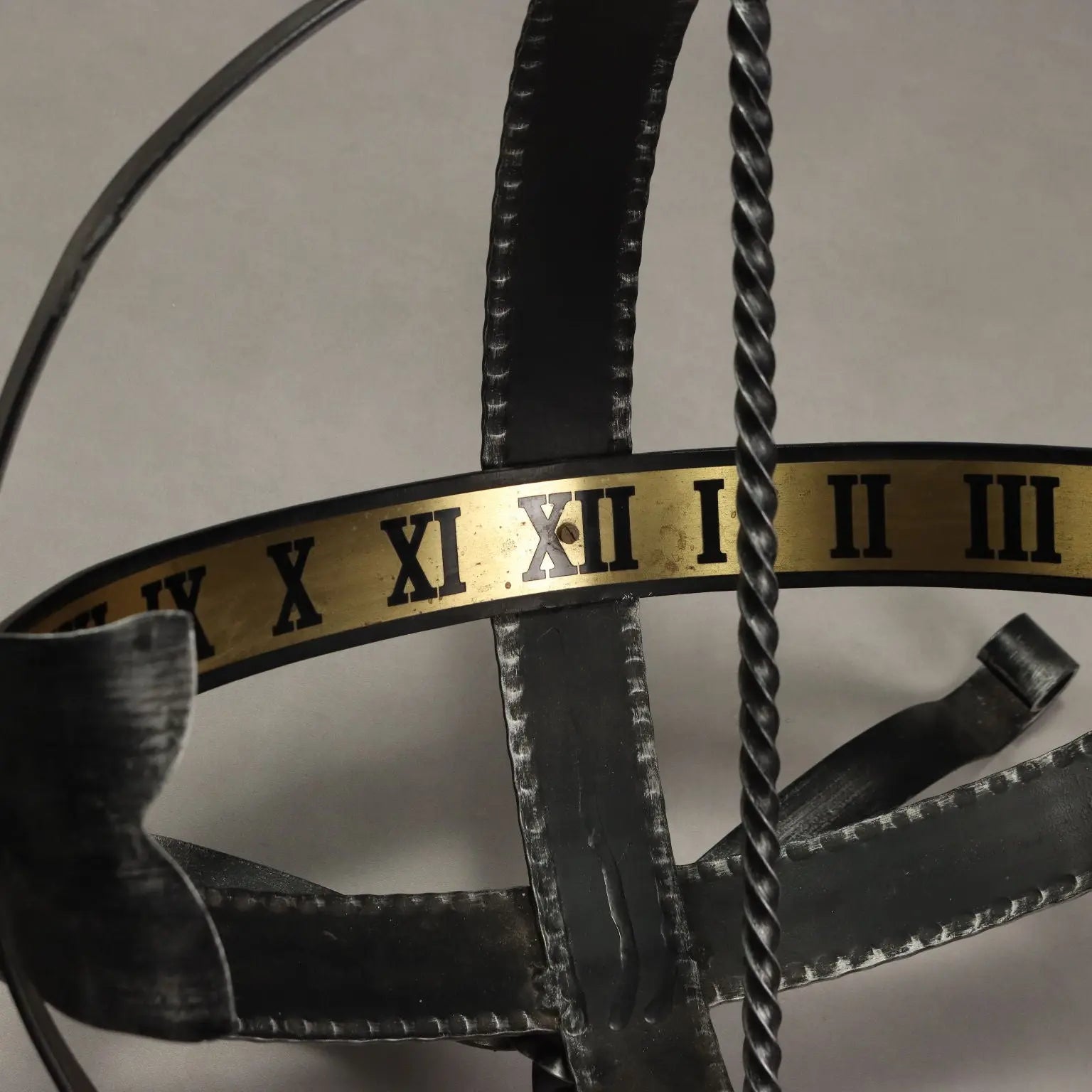 Antique Iron Sundial Wrought Iron Brass Europe XX Century - Northern Europe, Mid XX Century | Antiques | Fancy Goods