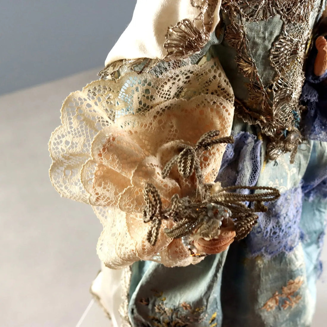 Antique Sculpture Virgin Mary with Child Wax Italy XIX Century - Italy, XIX Century | Antiques | Fancy Goods