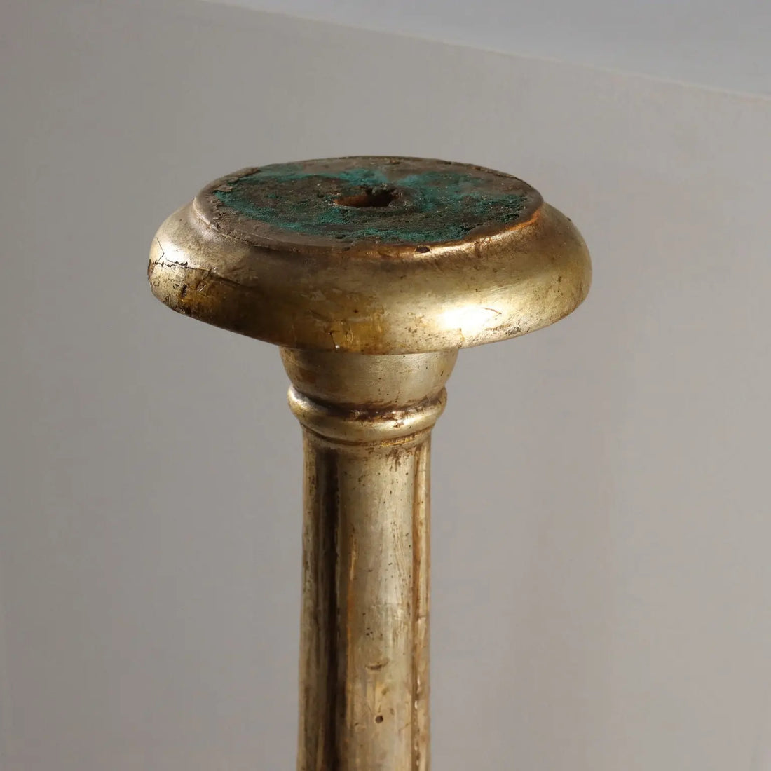 Gilded Wooden Torchère - Italy 19th Century