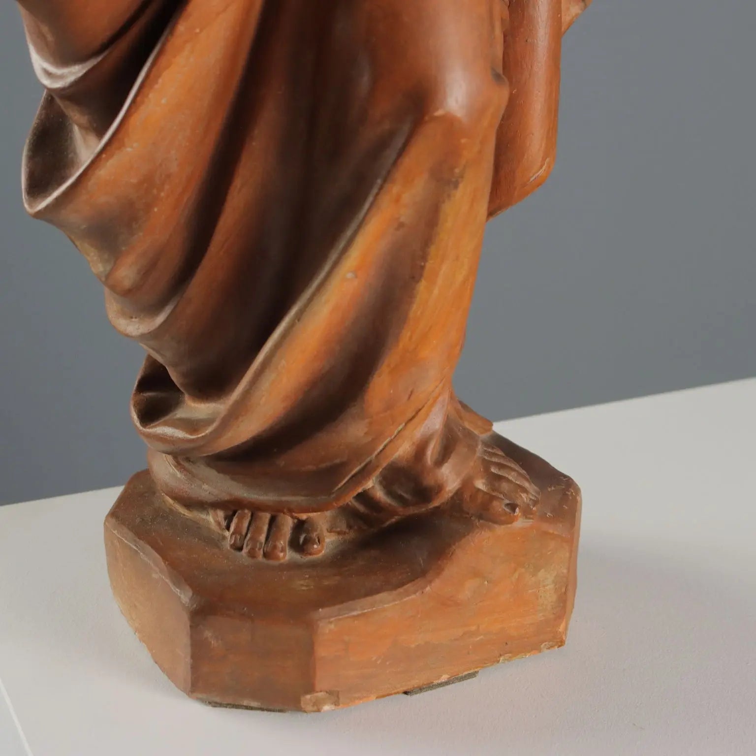 Madonna with Child in Terracotta - Italy '50s