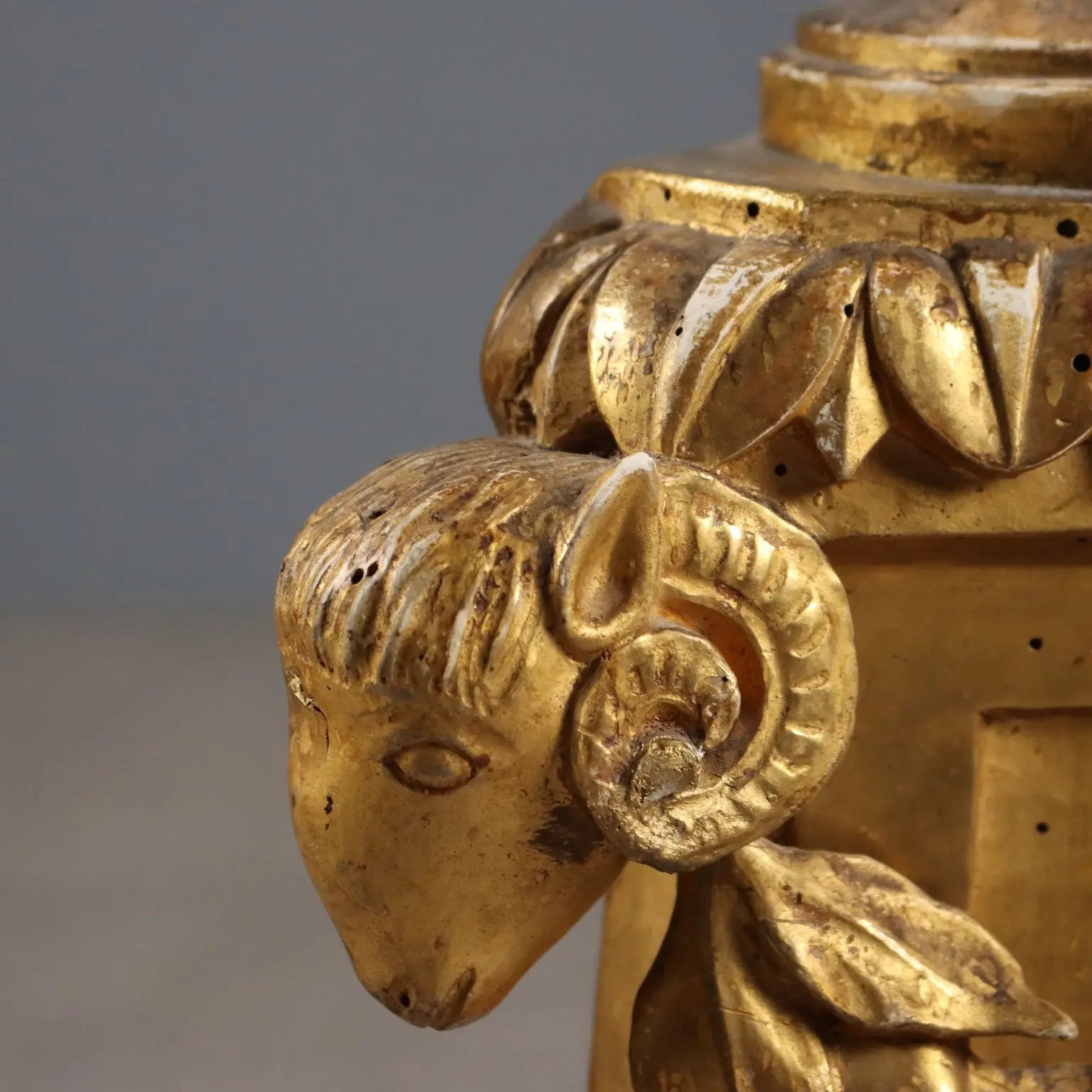 Antique Candelabra Gilded Carved Wood Italy Mid XIX Century - Italy, Mid XIX Century | Antiques | Fancy Goods