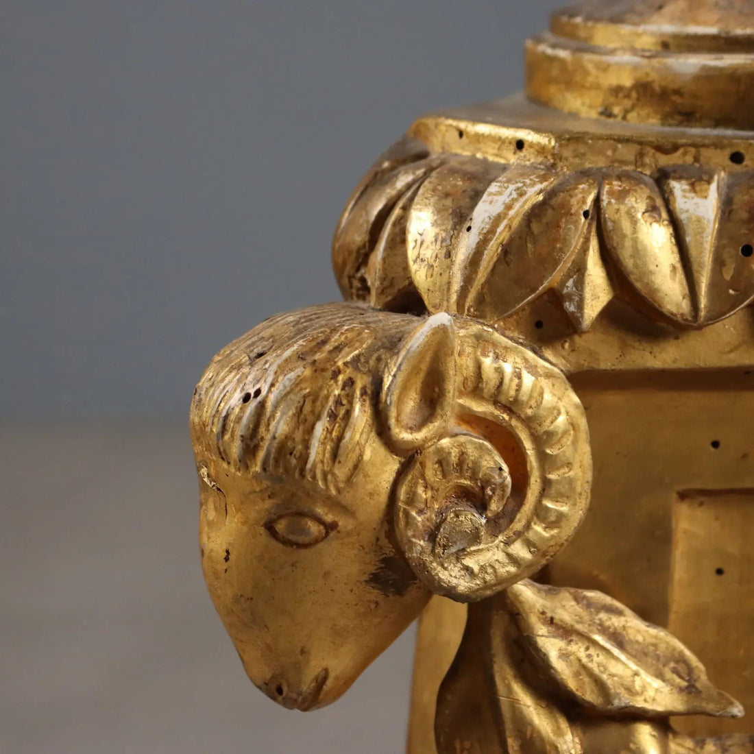 Antique Candelabra Gilded Carved Wood Italy Mid XIX Century - Italy, Mid XIX Century | Antiques | Fancy Goods