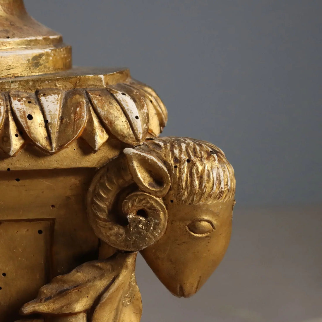 Antique Candelabra Gilded Carved Wood Italy Mid XIX Century - Italy, Mid XIX Century | Antiques | Fancy Goods