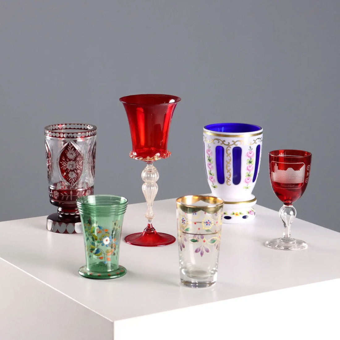 Antique Glasses Blown Glass Various Dimensions XIX Century - Europe, XIX-XX Century | Antiques | Fancy Goods
