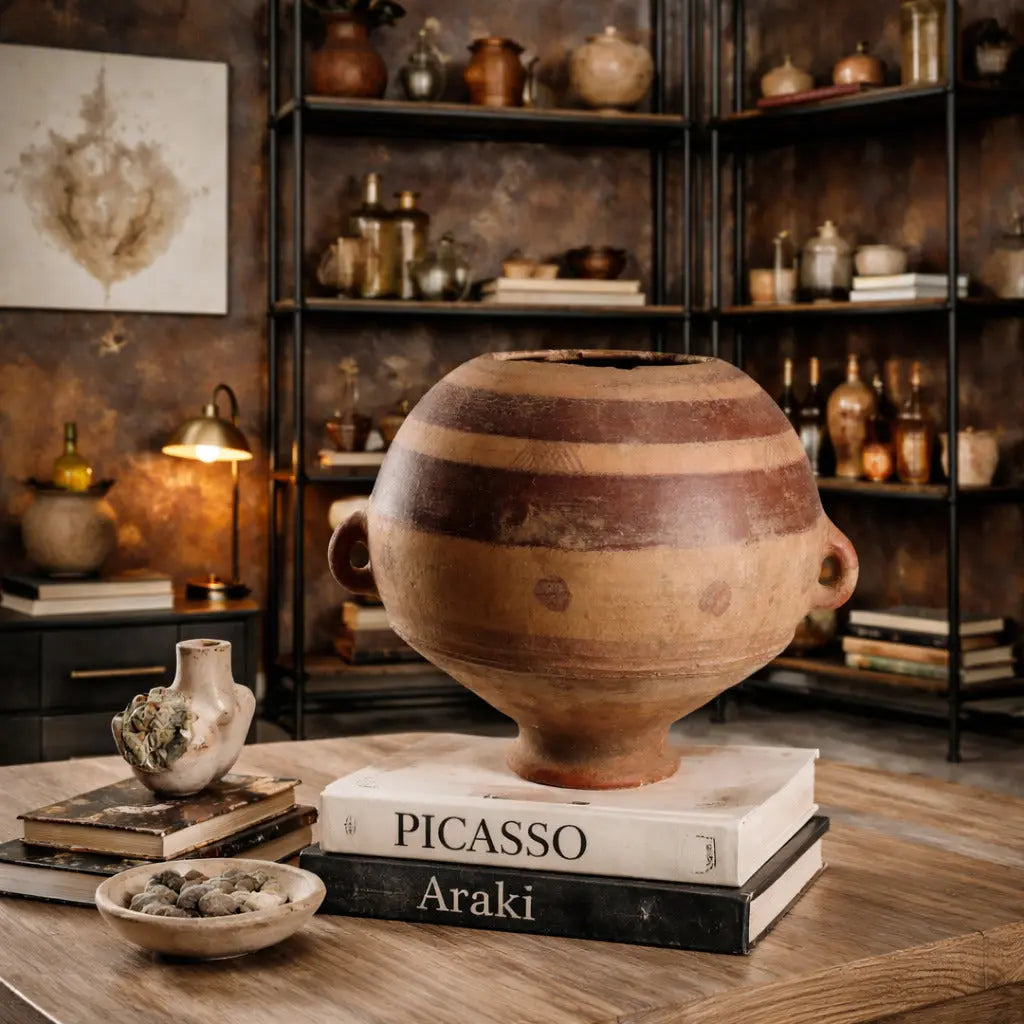 Antique Vase Terracotta Mali XX Century - Mali, Last Quarter of the XX Century | Antiques | Fancy Goods