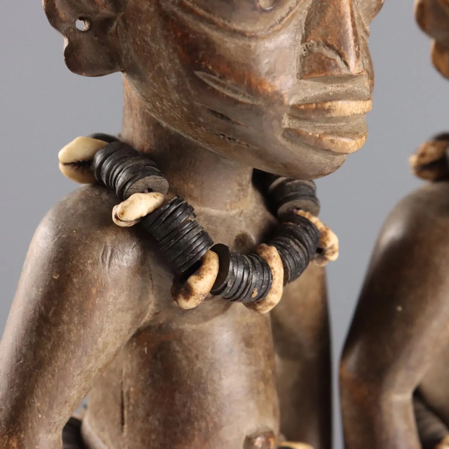 Ibediji Twins Wood Youruba Art Nigeria Third Quarter XX Century - Nigeria, Third Quarter XX Century | Antiques | Fancy Goods