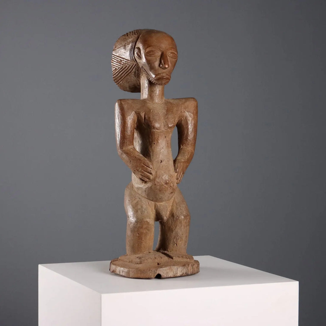 Antique Sculpture Ancestor Wood Hemba Art Congo XX Century - Democratic Republic of Congo, XX Century | Antiques | Fancy Goods