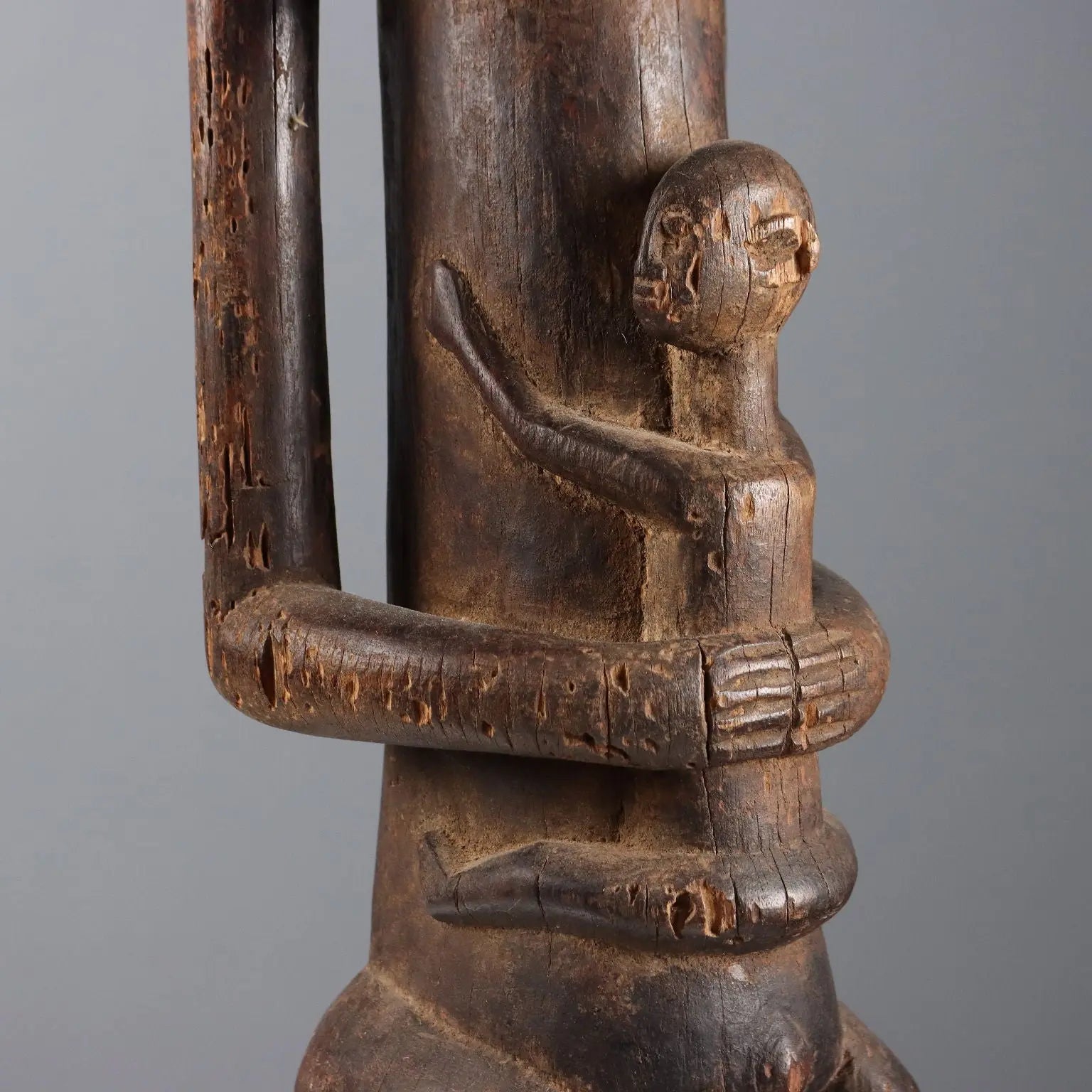 Wooden Bamana Sculpture Motherhood Mali Africa XX Century - Africa, Late XX Century | Antiques | Fancy Goods
