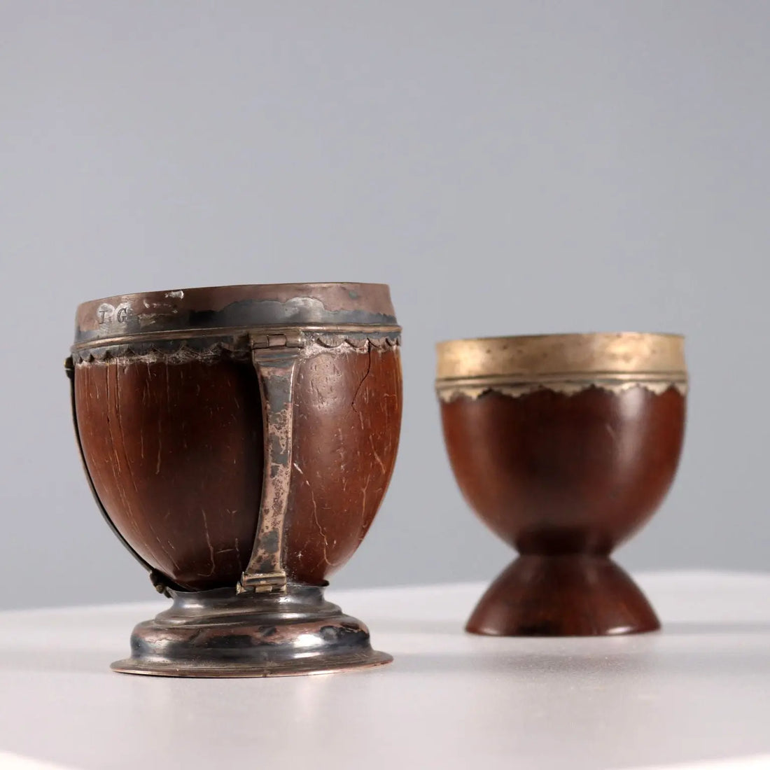 Antique Cups Cocunut Silver Northern Europe XIX Century - Northern Europe First Half of the 19th Century | Antiques | Fancy Goods