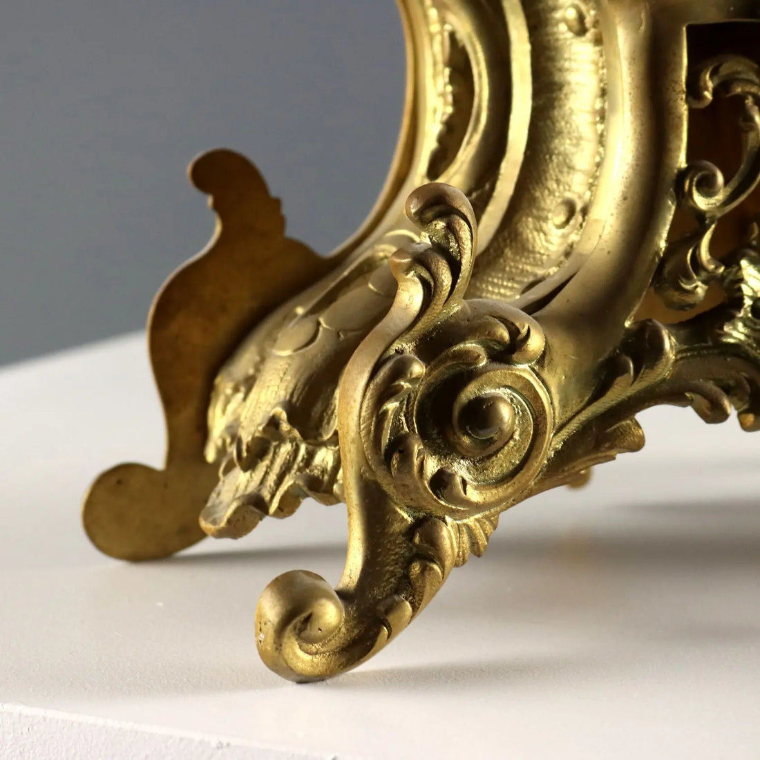 Antique Triptych Clock Gilded Bronze France XIX-XX Century - France, Late XIX - Early XX Century | Antiques | Fancy Goods