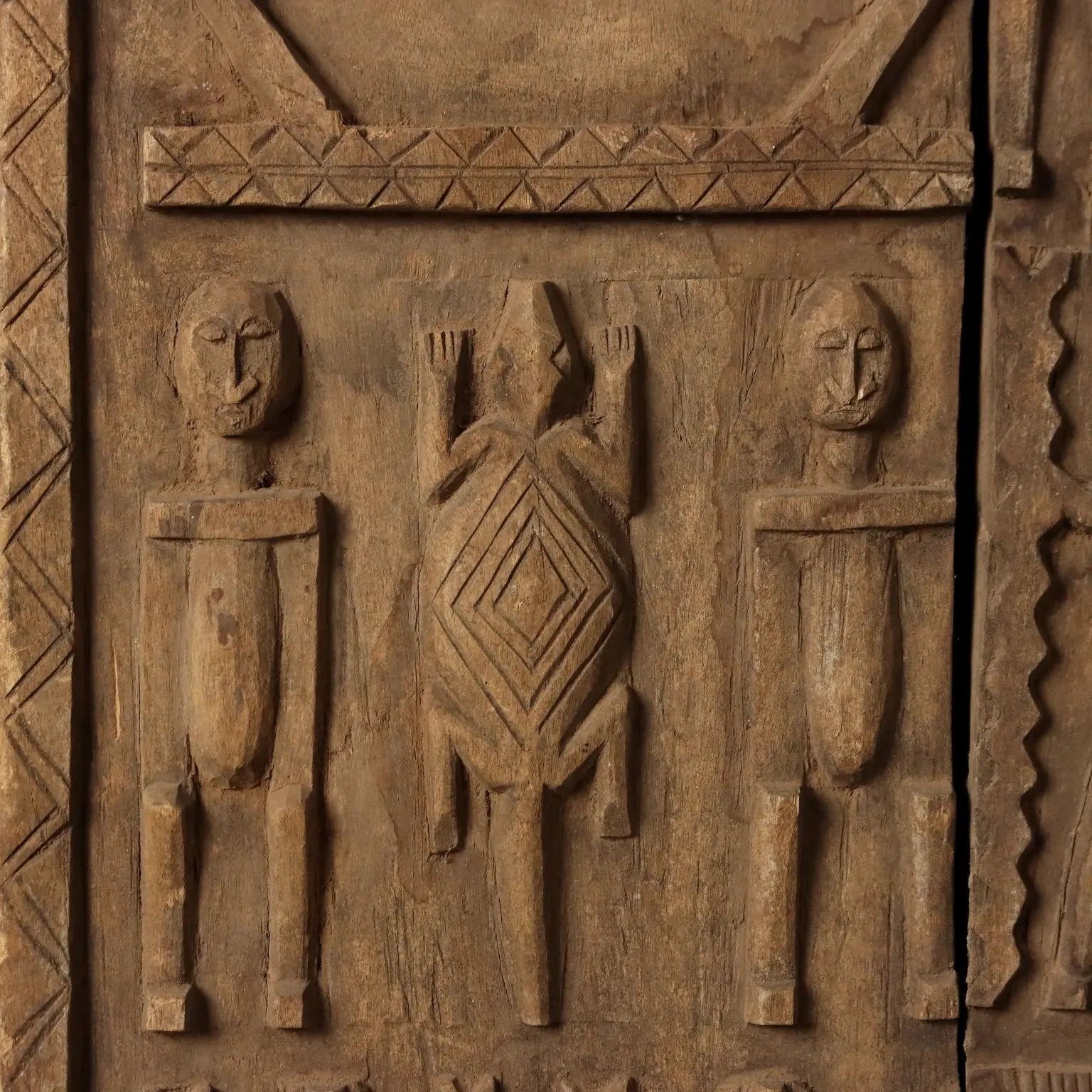 Ethnic Granary Door Dogon Art Mali Africa XX Century - Africa, Late XX Century | Antiques | Fancy Goods