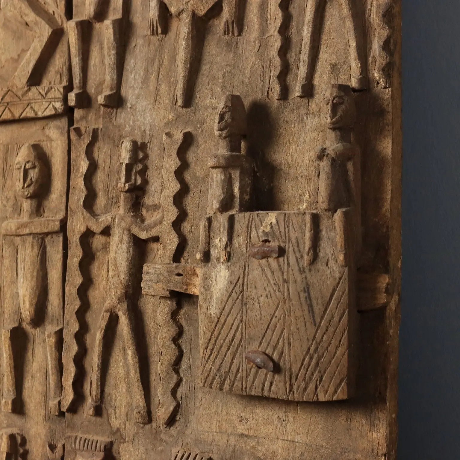 Ethnic Granary Door Dogon Art Mali Africa XX Century - Africa, Late XX Century | Antiques | Fancy Goods