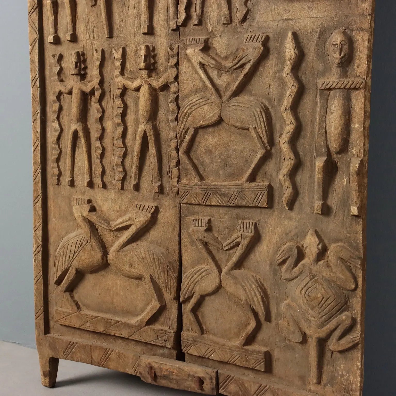 Ethnic Granary Door Dogon Art Mali Africa XX Century - Africa, Late XX Century | Antiques | Fancy Goods