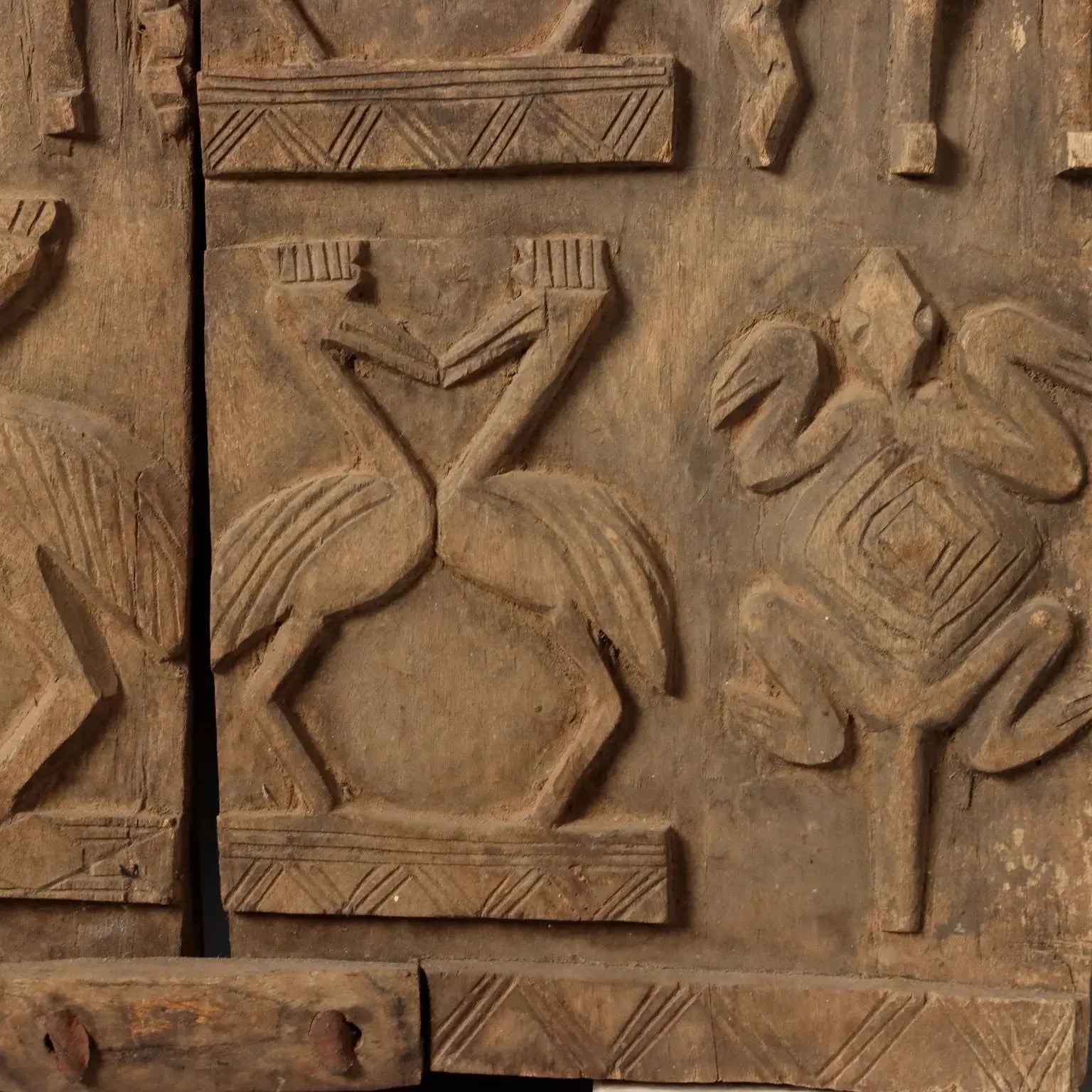 Ethnic Granary Door Dogon Art Mali Africa XX Century - Africa, Late XX Century | Antiques | Fancy Goods