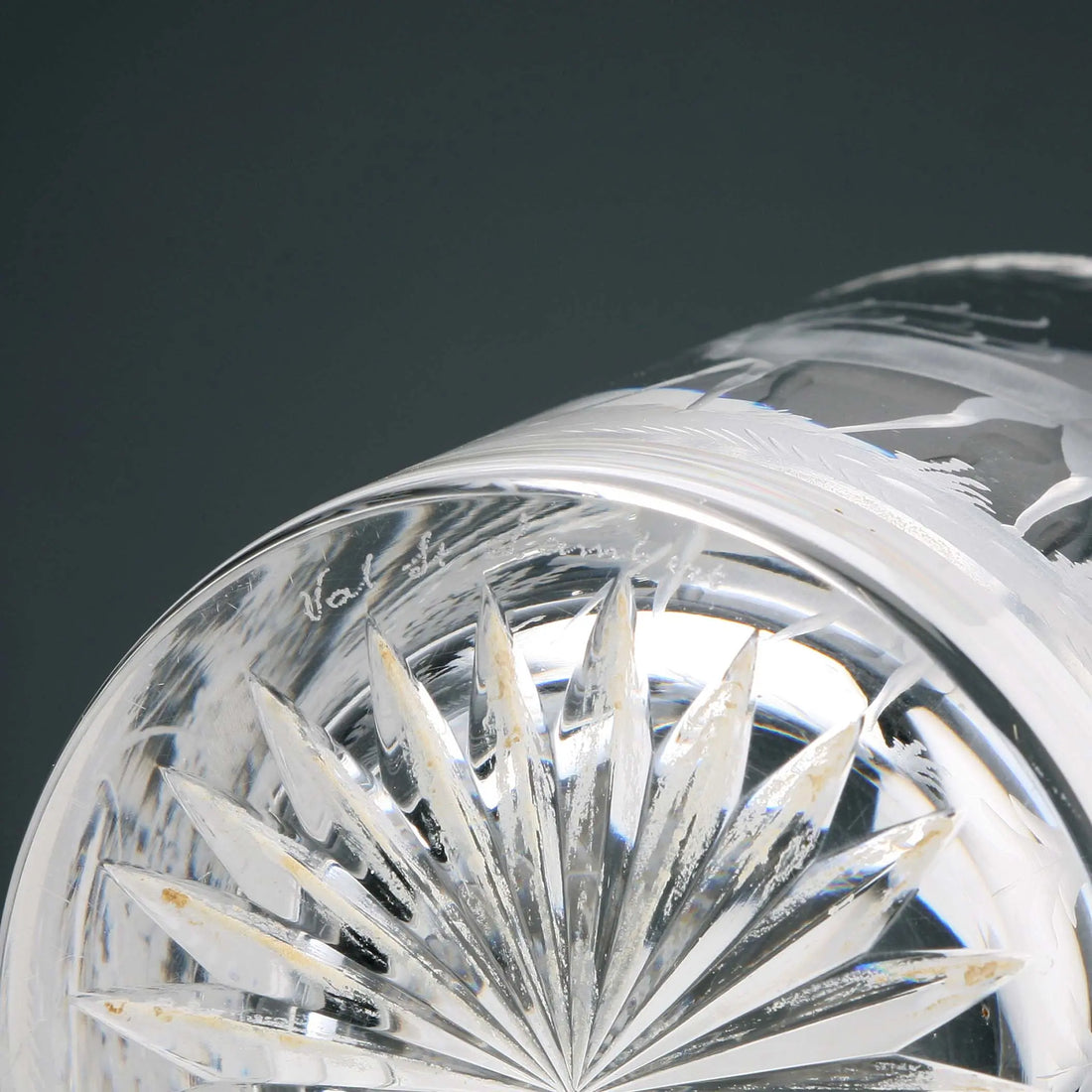Vintage Ice-Bucket Val Saint Lambert Crystal Belgium 1930s-40s - Belgium, 1930s-1940s | Antiques | Fancy Goods