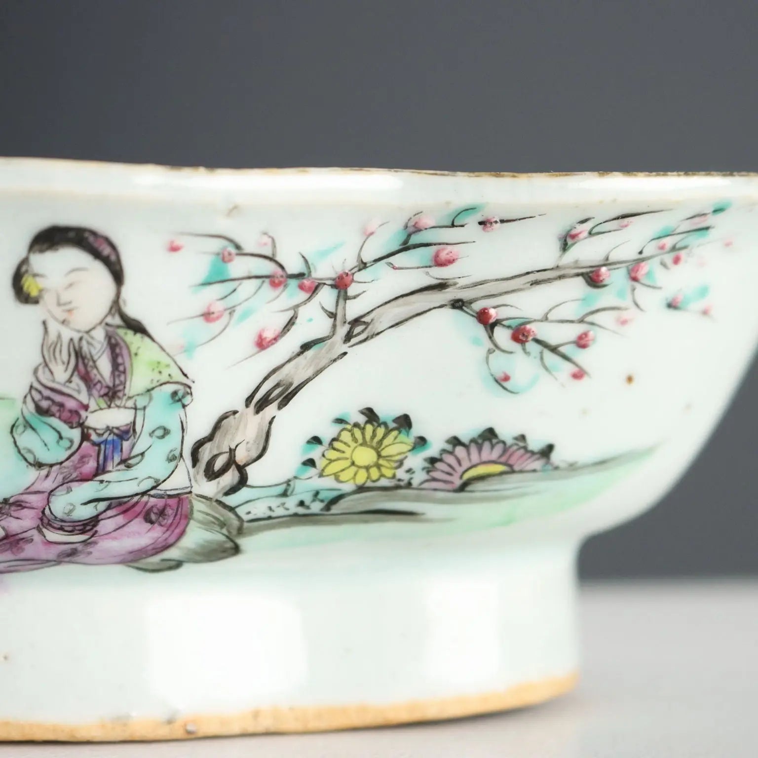 Antique Bowl Porcelain Decorations China Qing 1644-1911 - China, Late Qing Era (1644-1911) | Antiques | Fancy Goods
