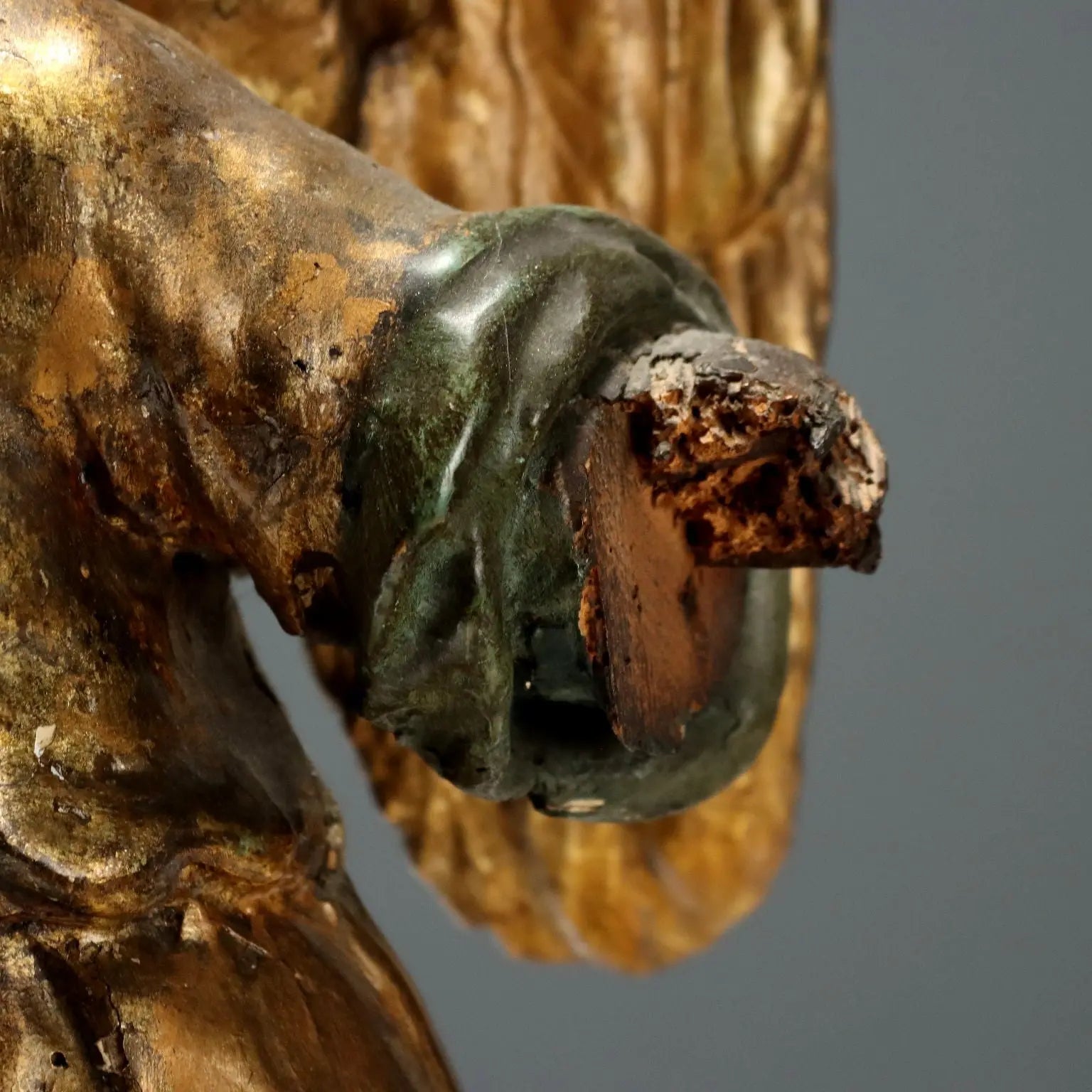 Antique Angels Carved Gilded Wood Italy XVIII Century - Italy, Mid XVIII Century | Antiques | Fancy Goods