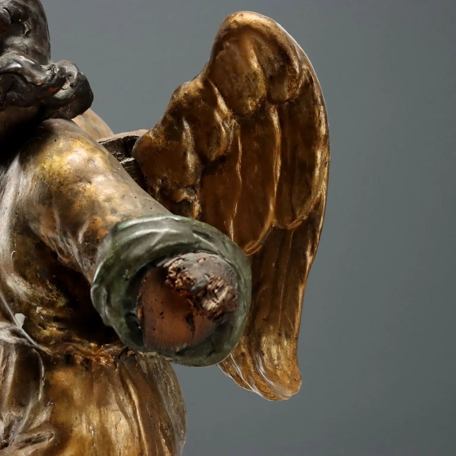 Antique Angels Carved Gilded Wood Italy XVIII Century - Italy, Mid XVIII Century | Antiques | Fancy Goods