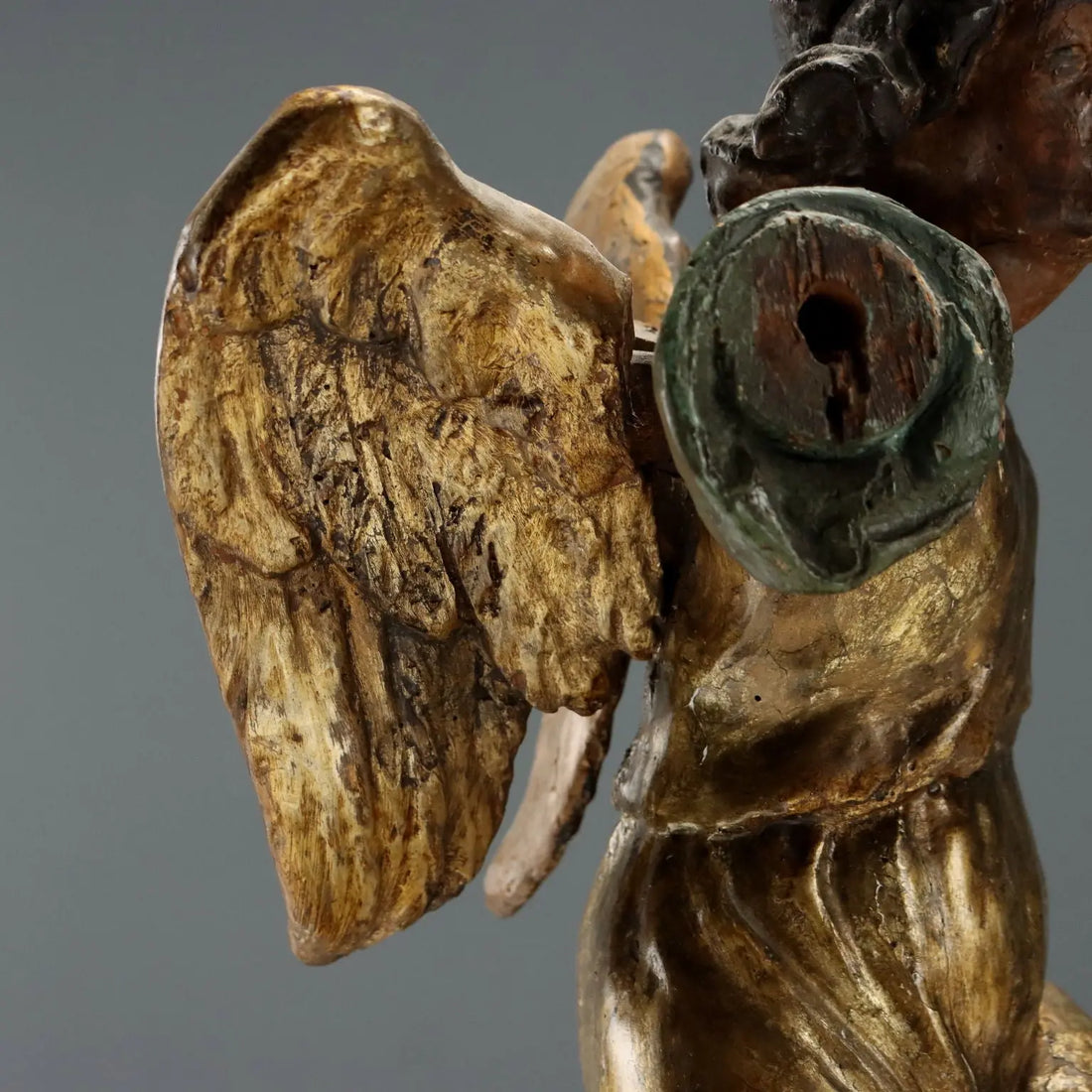Antique Angels Carved Gilded Wood Italy XVIII Century - Italy, Mid XVIII Century | Antiques | Fancy Goods