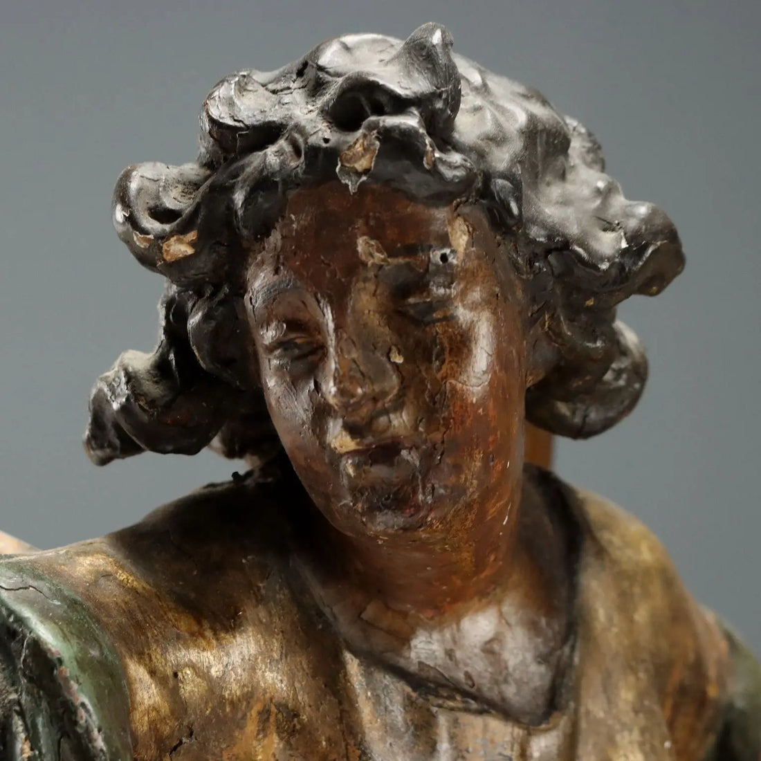 Antique Angels Carved Gilded Wood Italy XVIII Century - Italy, Mid XVIII Century | Antiques | Fancy Goods