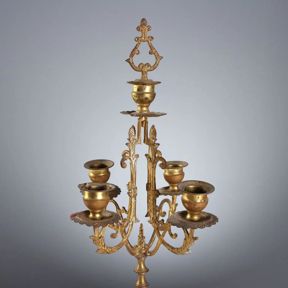Antique Triptych Clock Bronze Marble Decorations France XIX-XX Century - France, XIX-XX Century | Antiques | Fancy Goods