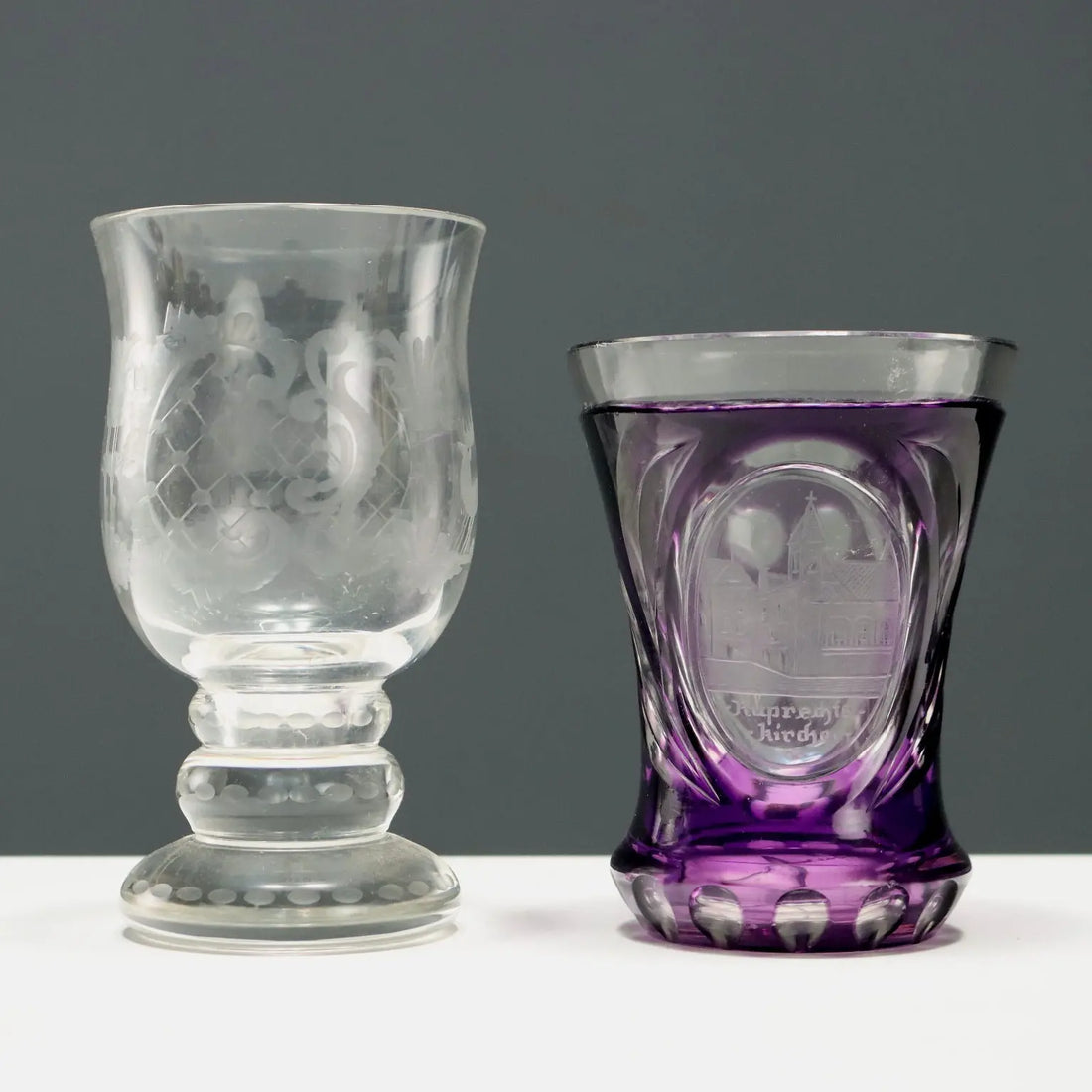 Group of 10 Glasses Various Colours Italy XIX-XX Century - Europe, XIX-XX Century | Antiques | Fancy Goods