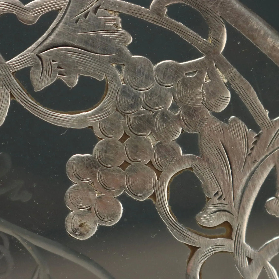 Antique Trivets Silver Glass Europe USA XX Century - Europe, USA. Early XX Century | Antiques | Fancy Goods