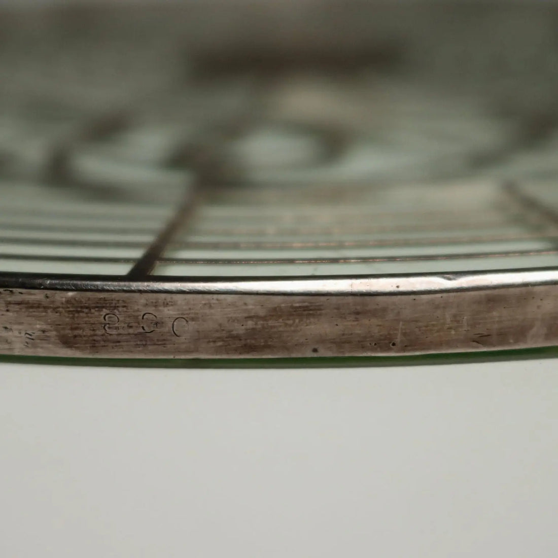 Antique Trivets Silver Glass Europe USA XX Century - Europe, USA. Early XX Century | Antiques | Fancy Goods