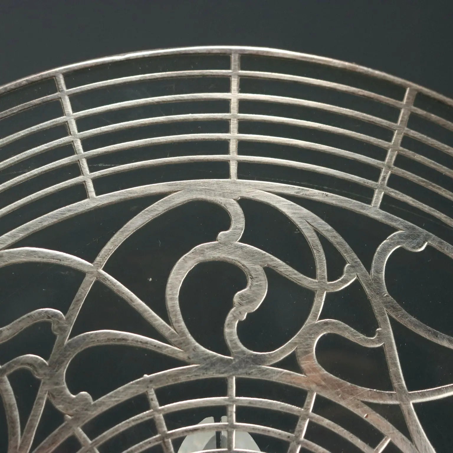 Antique Trivets Silver Glass Europe USA XX Century - Europe, USA. Early XX Century | Antiques | Fancy Goods
