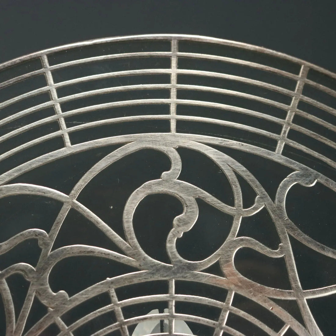 Antique Trivets Silver Glass Europe USA XX Century - Europe, USA. Early XX Century | Antiques | Fancy Goods