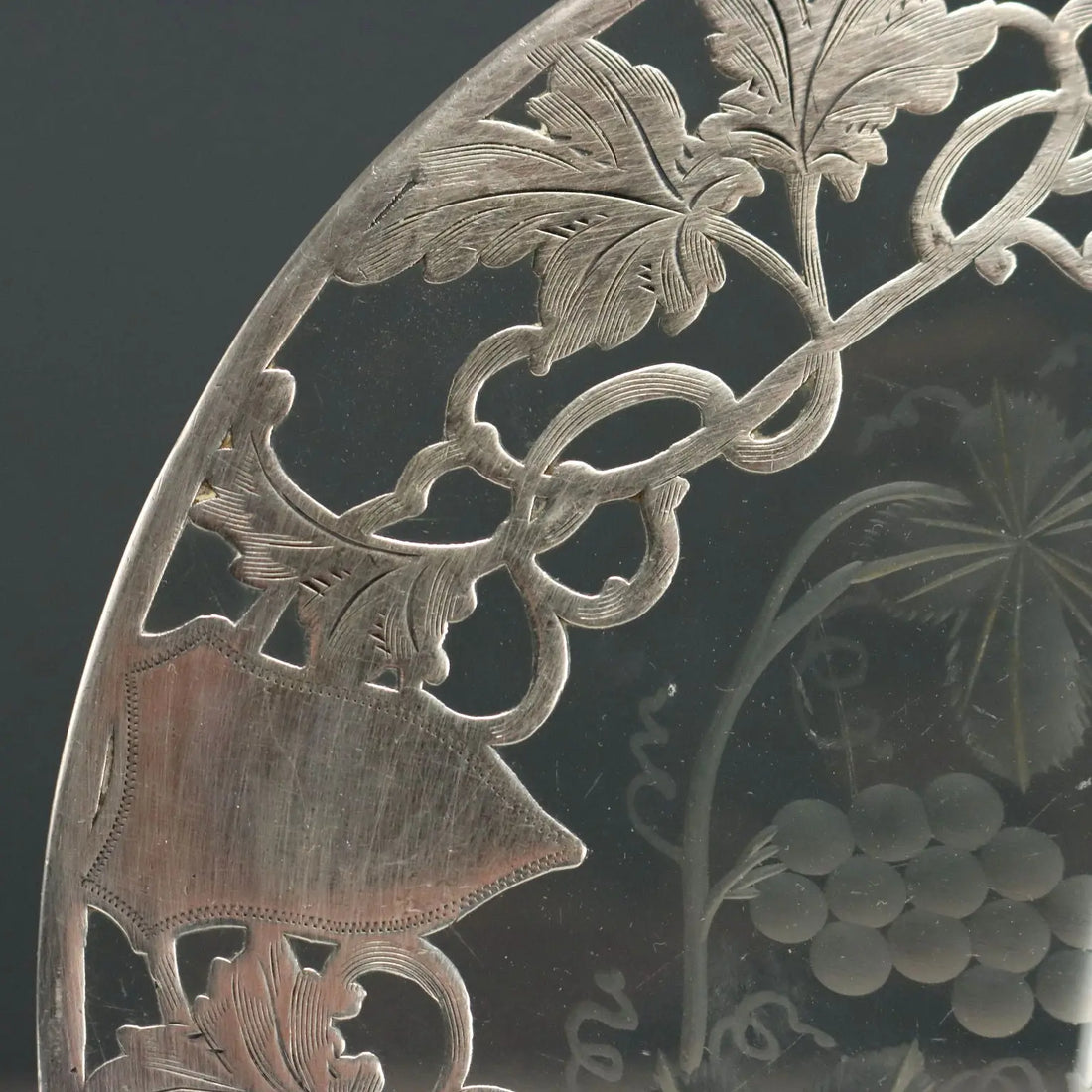 Antique Trivets Silver Glass Europe USA XX Century - Europe, USA. Early XX Century | Antiques | Fancy Goods