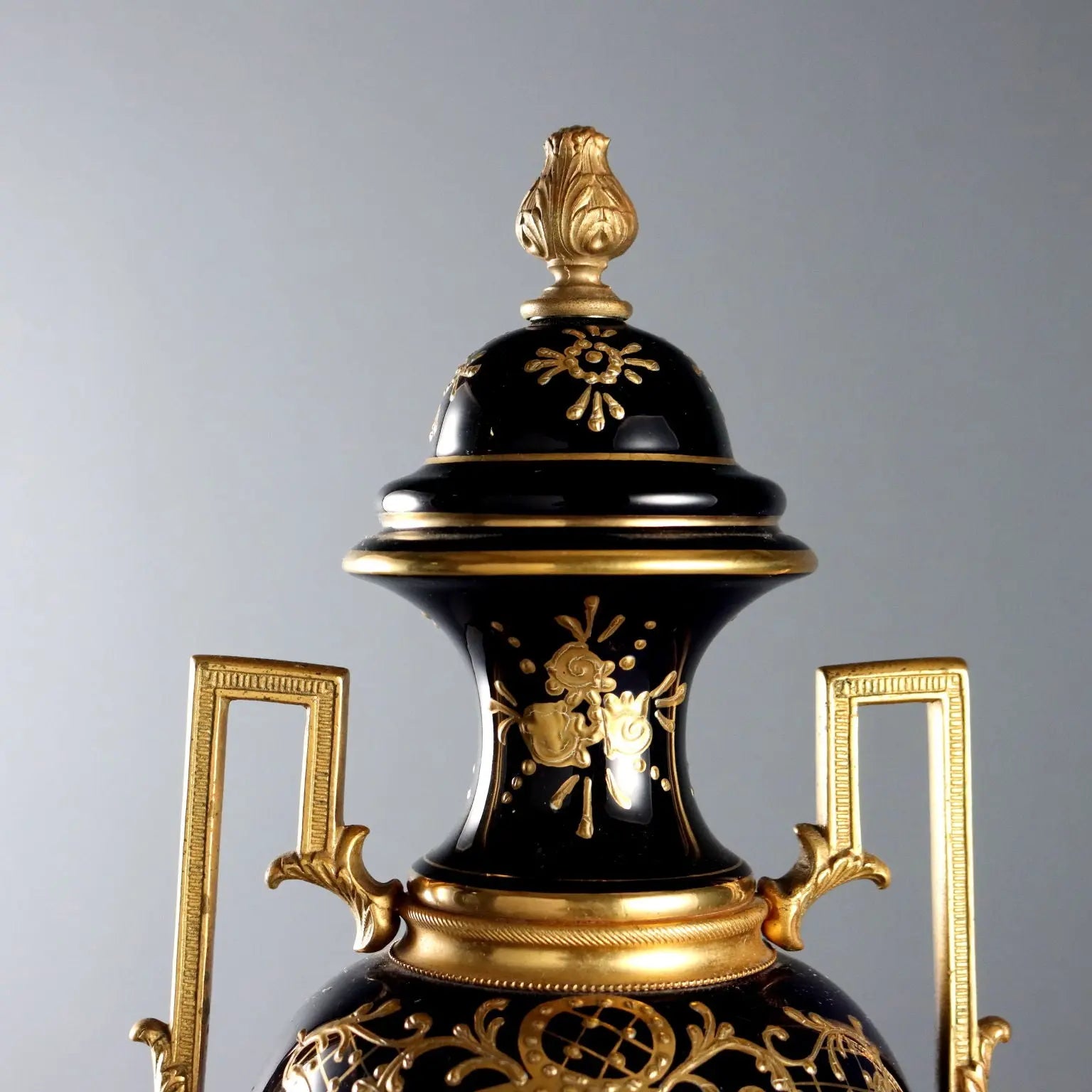 Antique Vases Porcelain Gilded Bronze Decorations XX Century - France, Mid XX Century | Antiques | Fancy Goods