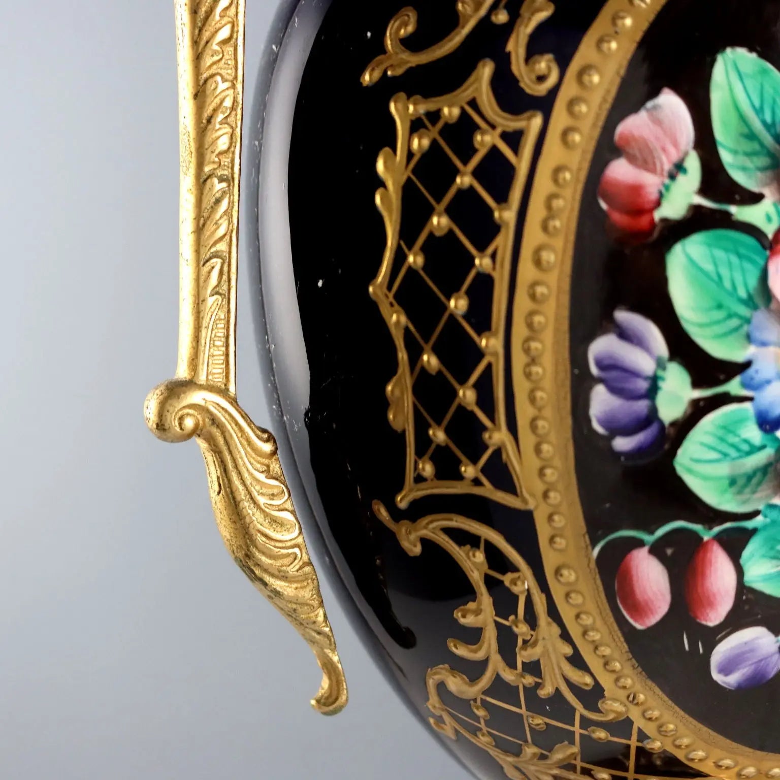 Antique Vases Porcelain Gilded Bronze Decorations XX Century - France, Mid XX Century | Antiques | Fancy Goods