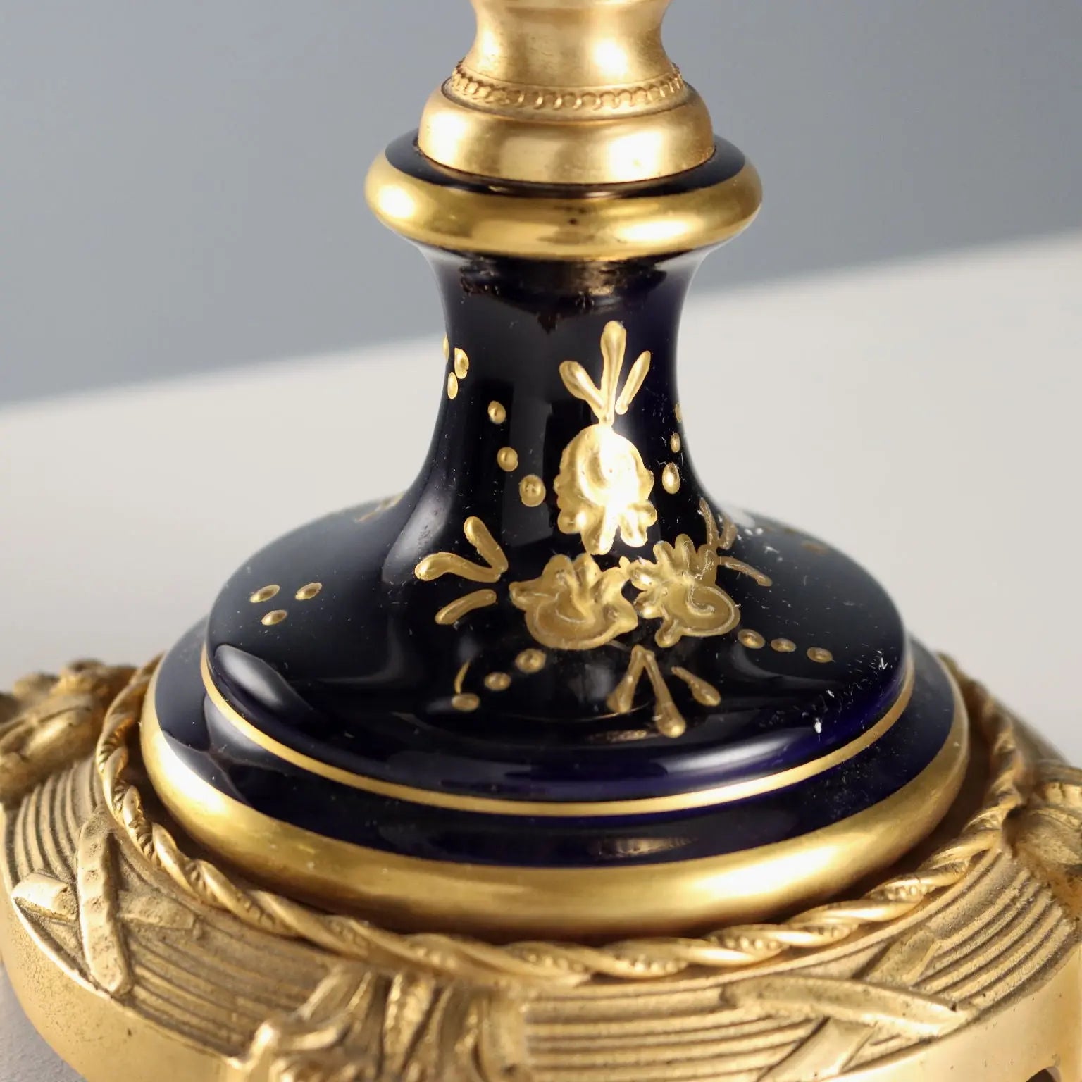 Antique Vases Porcelain Gilded Bronze Decorations XX Century - France, Mid XX Century | Antiques | Fancy Goods