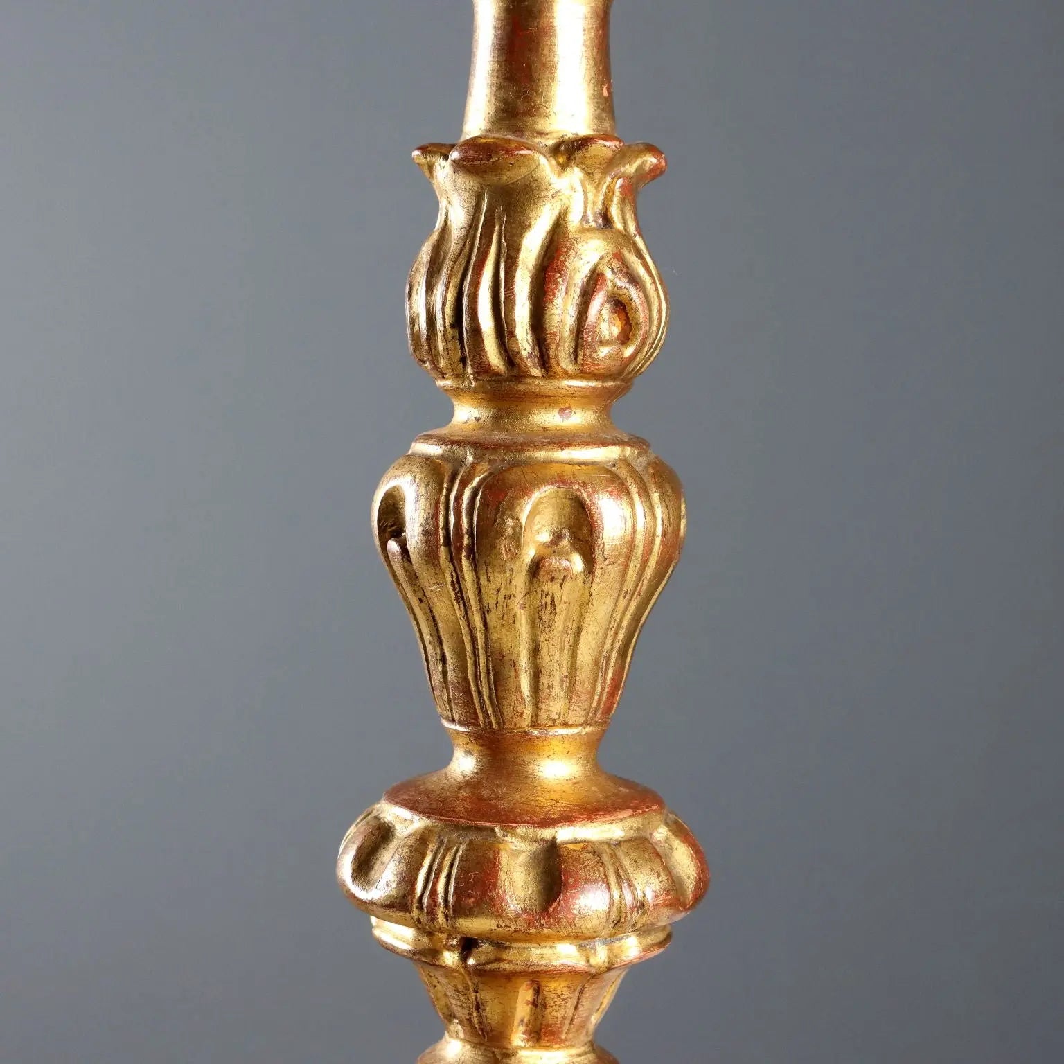 Antique Candelabra Wood Iron Italy XX Century - Italy, Early XX Century | Antiques | Fancy Goods