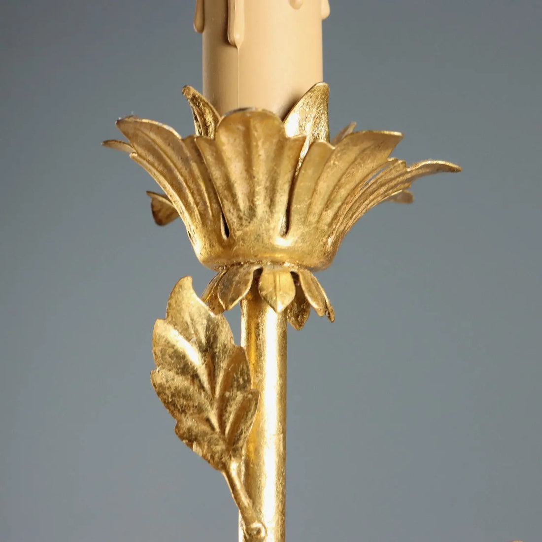 Antique Candelabra Gilded Carved Wood Italy XX Century - Italy, Mid XX Century | Antiques | Fancy Goods