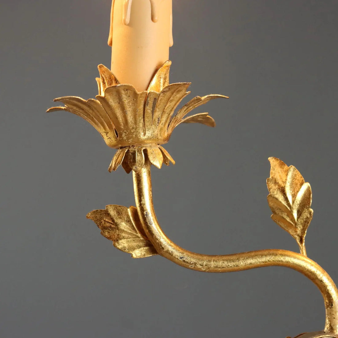 Antique Candelabra Gilded Carved Wood Italy XX Century - Italy, Mid XX Century | Antiques | Fancy Goods