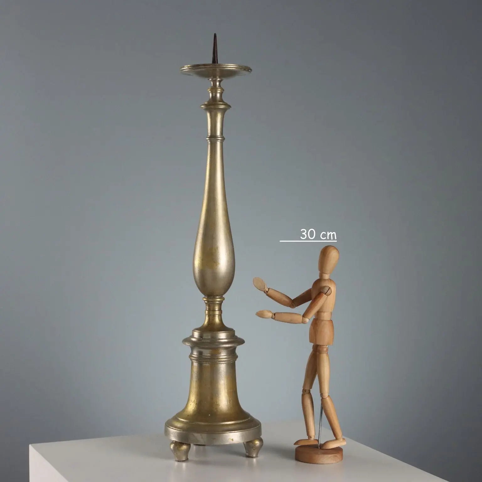 Antique Candelabra Gilded Metal Italy Late XIX Century - Italy, Late XIX Century | Antiques | Fancy Goods