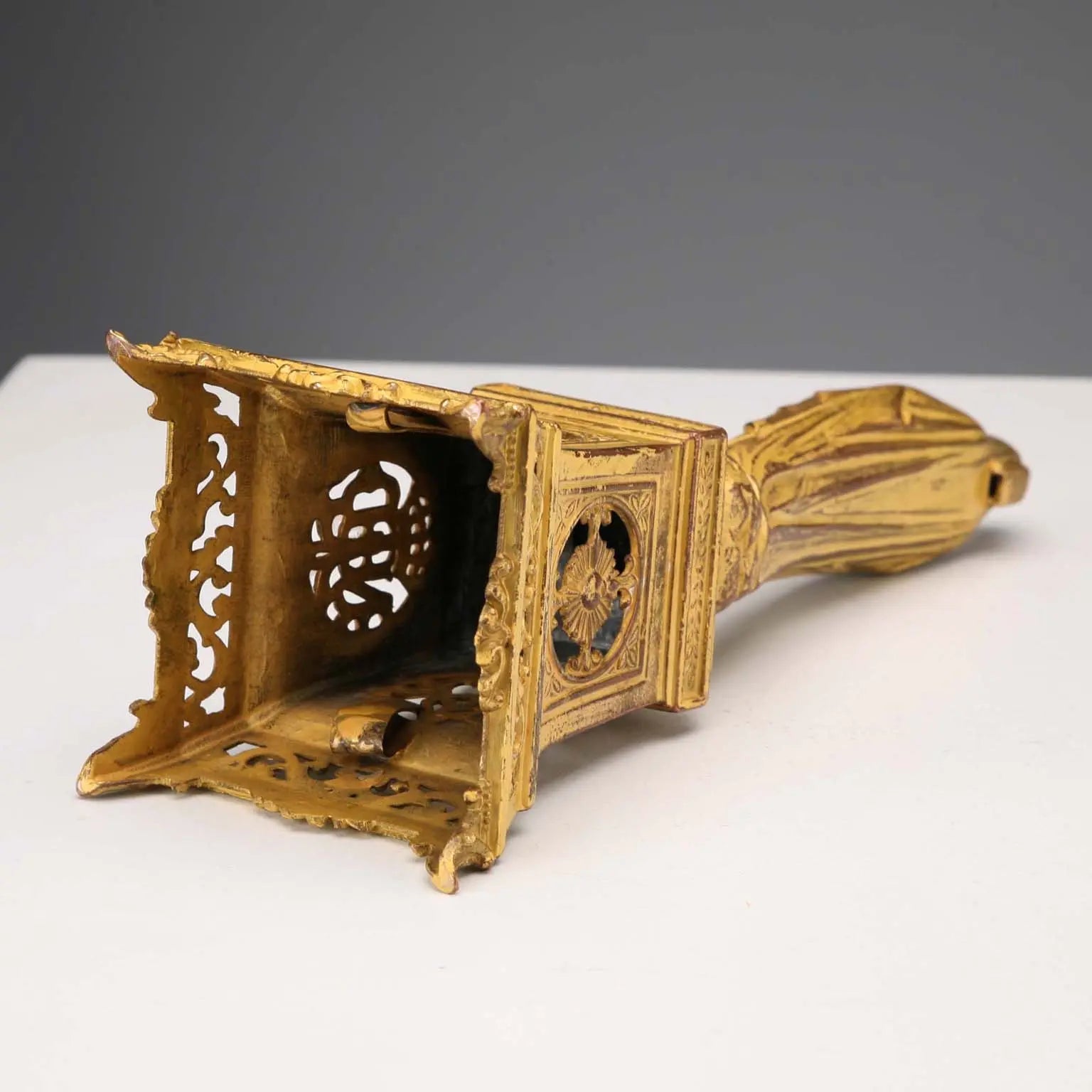 Antique Figurine Our Lady of Lourdes Metal France XX Century - France, Early XX Century | Antiques | Fancy Goods