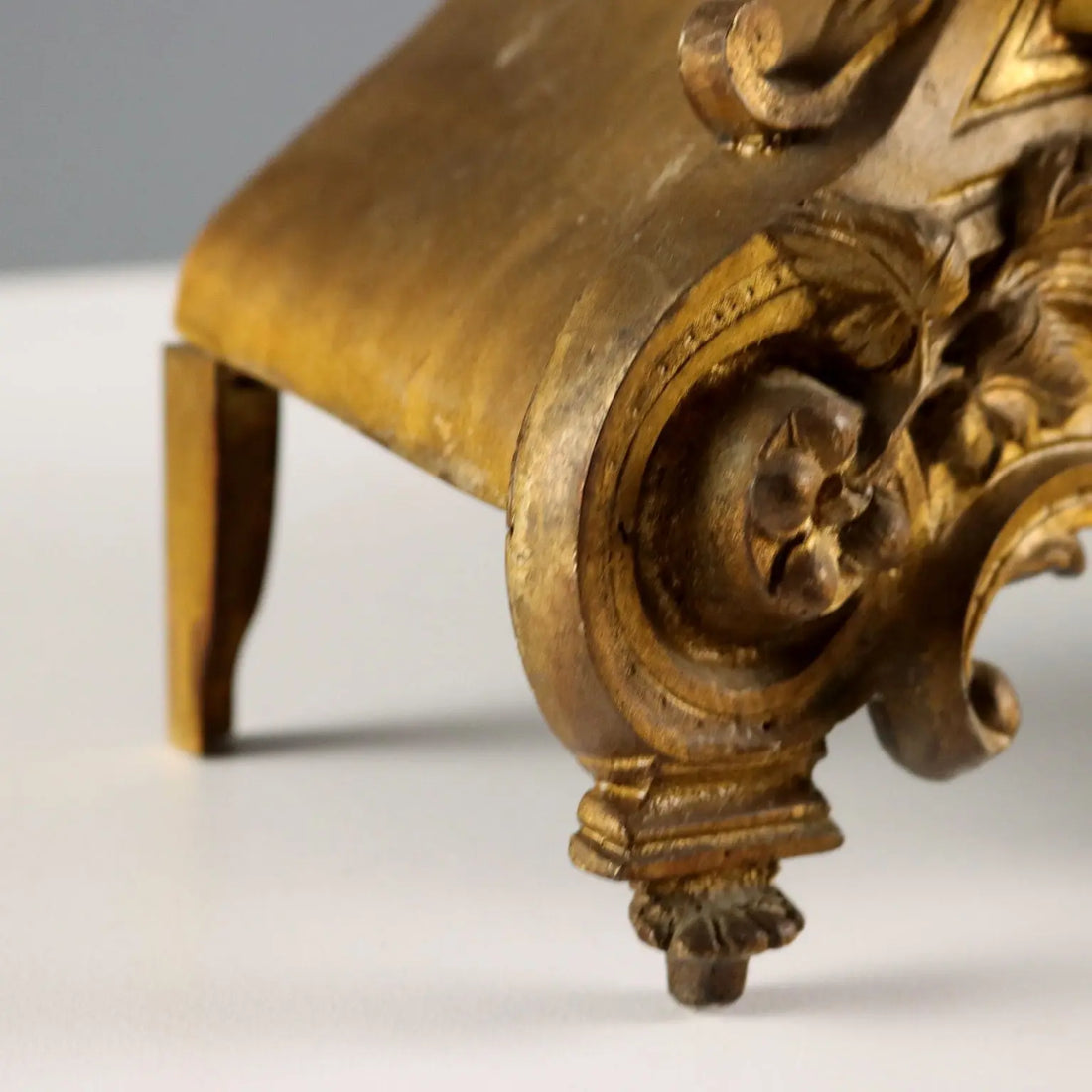 Antique Mantel Clock Gilded Antimony France XIX-XX Century - France, XIX-XX Century | Antiques | Fancy Goods