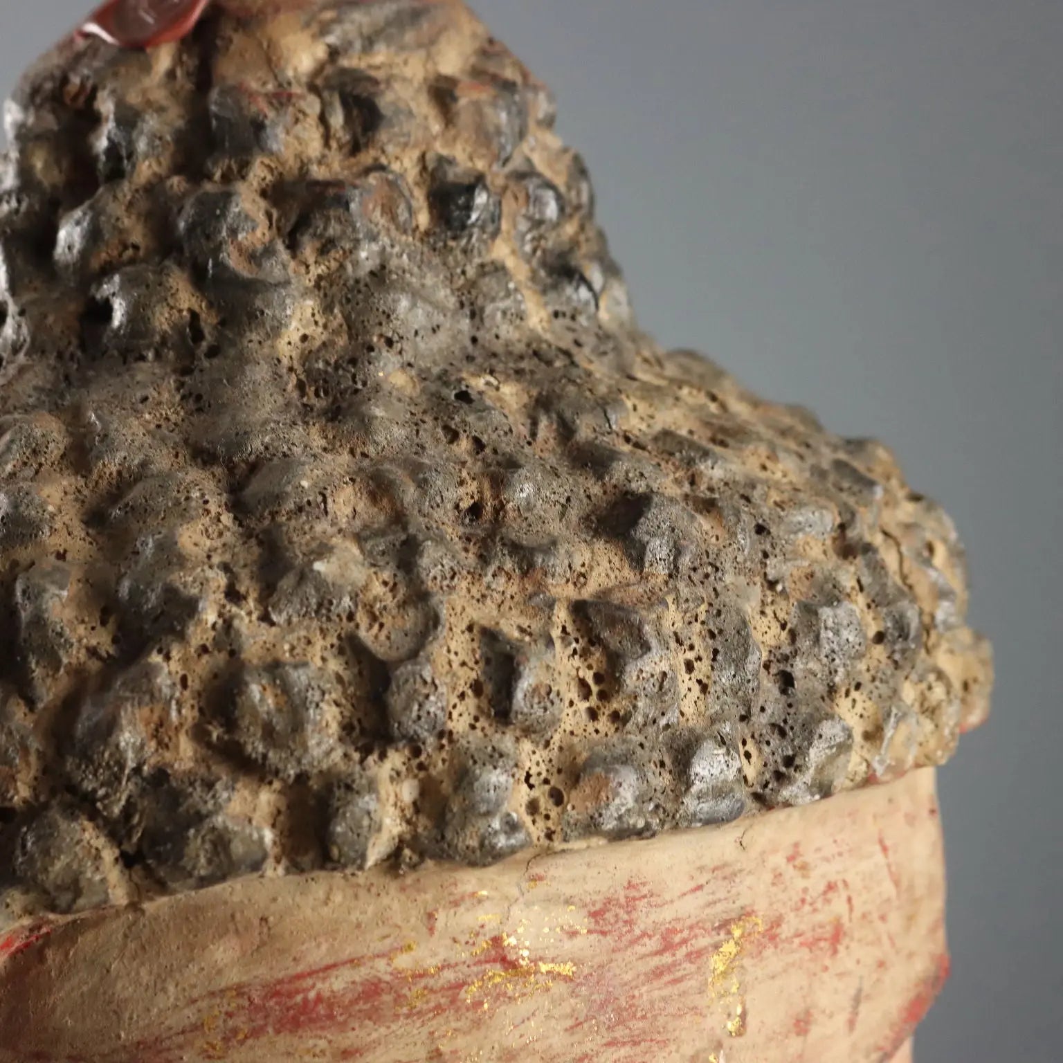 Antique Sculpture Buddha Head Wood China XX Century - China, XX Century | Antiques | Fancy Goods