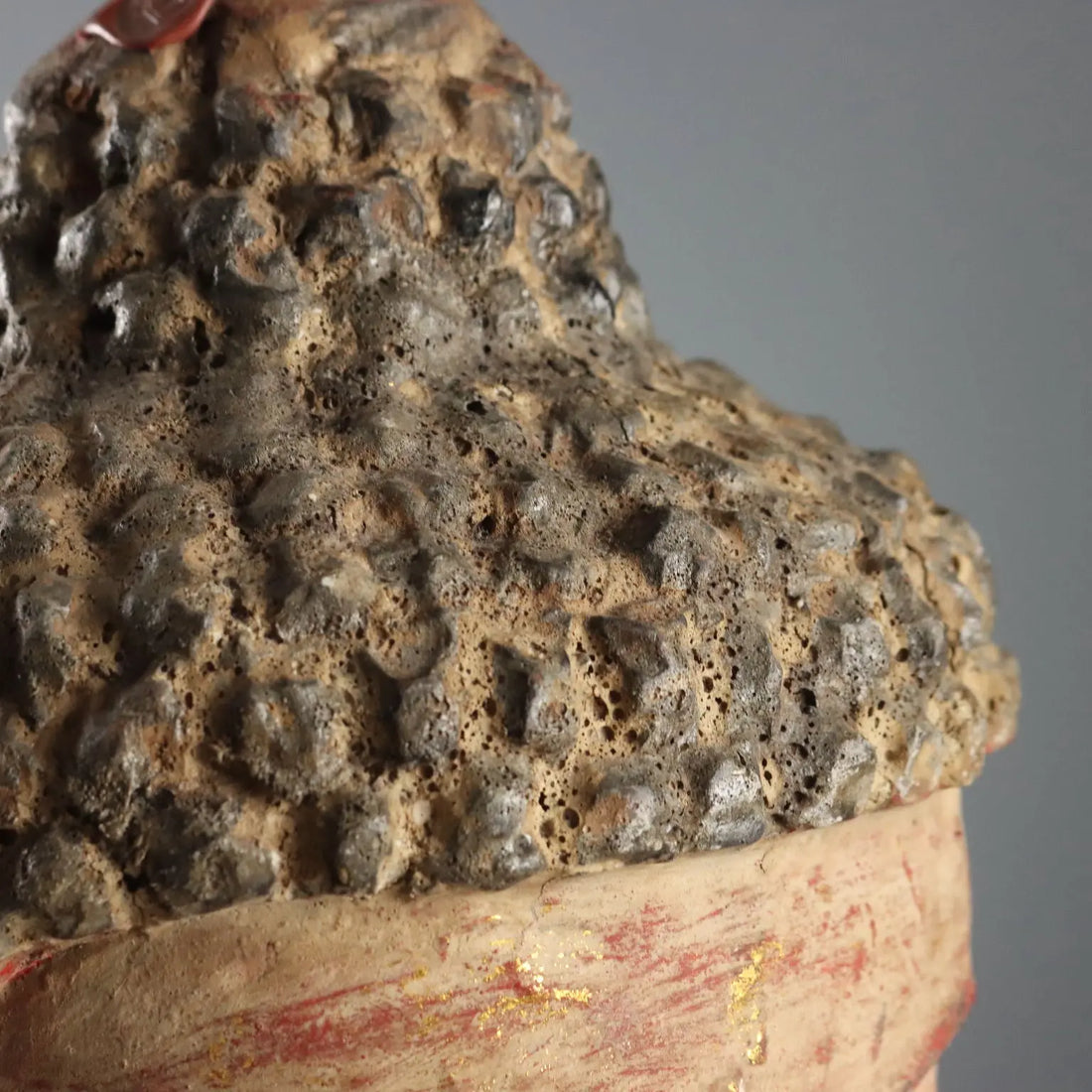 Antique Sculpture Buddha Head Wood China XX Century - China, XX Century | Antiques | Fancy Goods