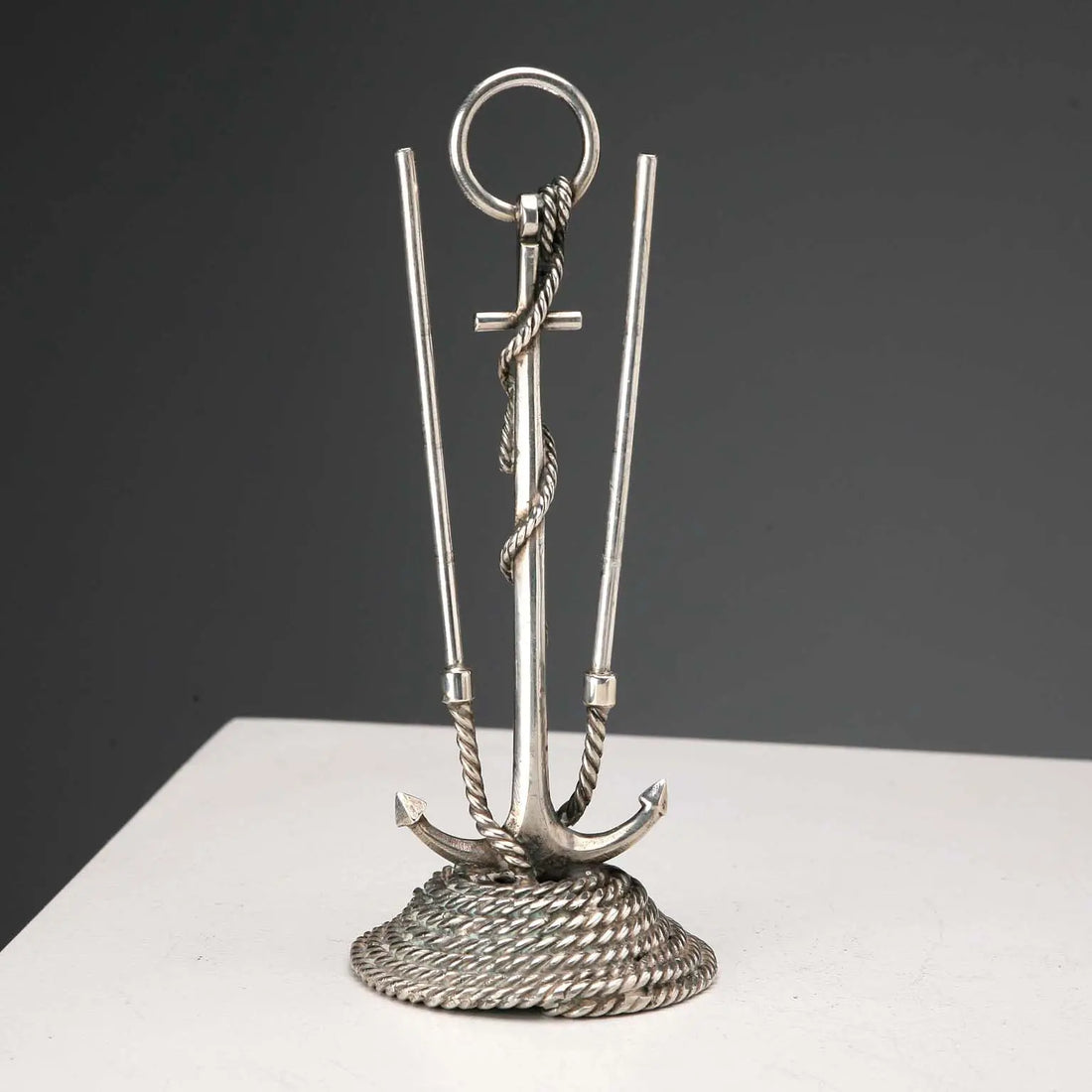 Cesa Alessandria Silver Ashtray Set Italy Early XX Century - Italy, Early XX Century | Antiques | Fancy Goods