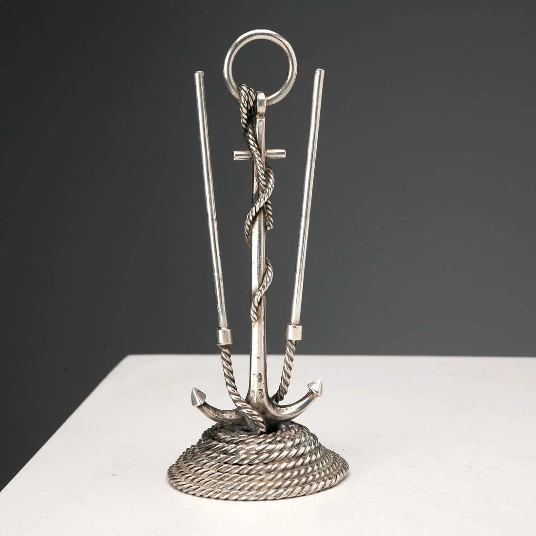 Cesa Alessandria Silver Ashtray Set Italy Early XX Century - Italy, Early XX Century | Antiques | Fancy Goods